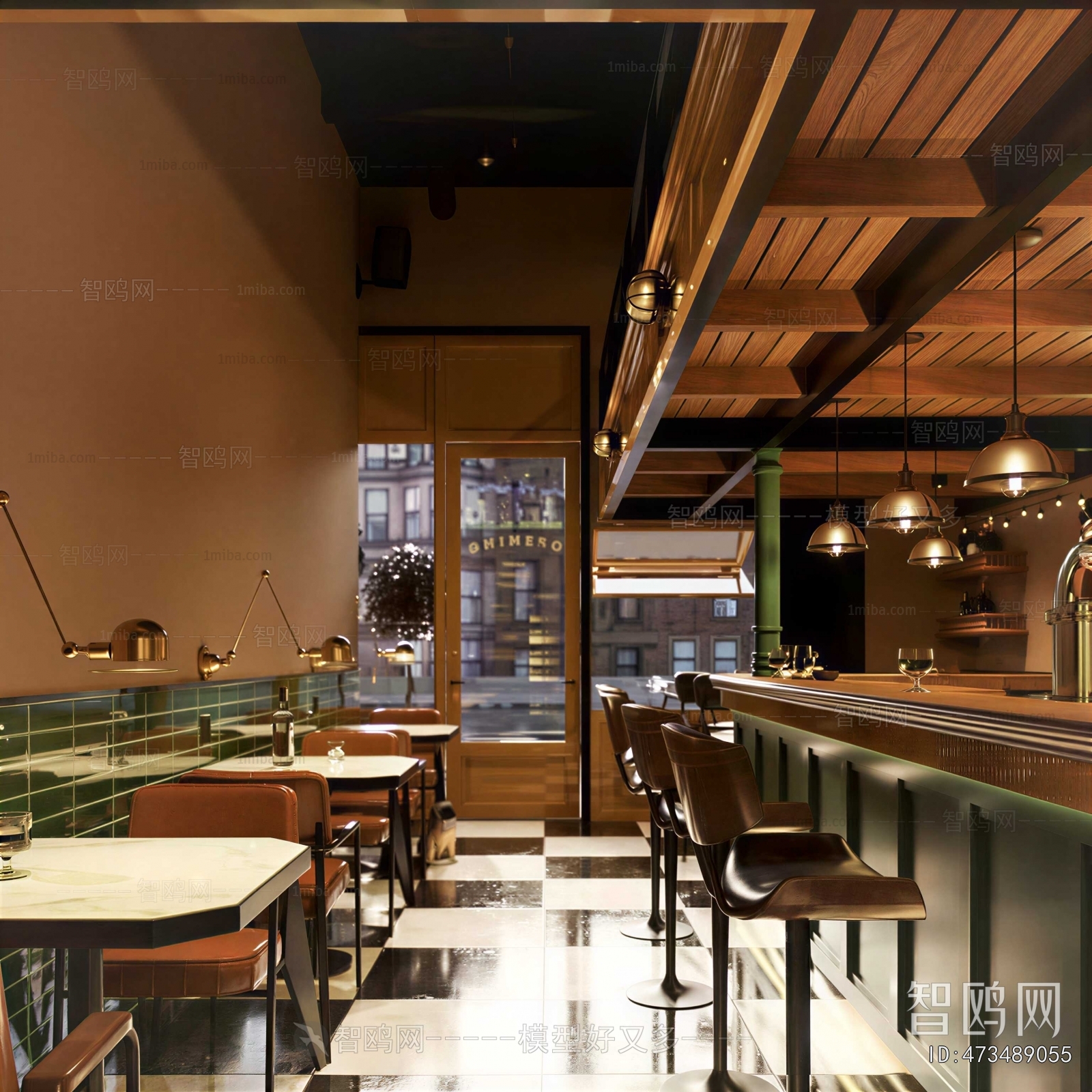 Industrial Style Restaurant