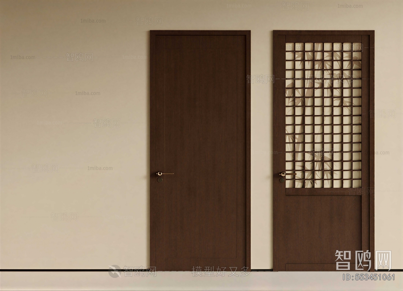 Japanese Style Single Door