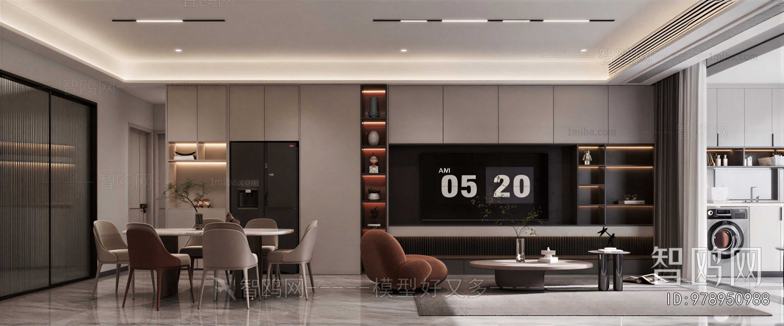 Modern A Living Room