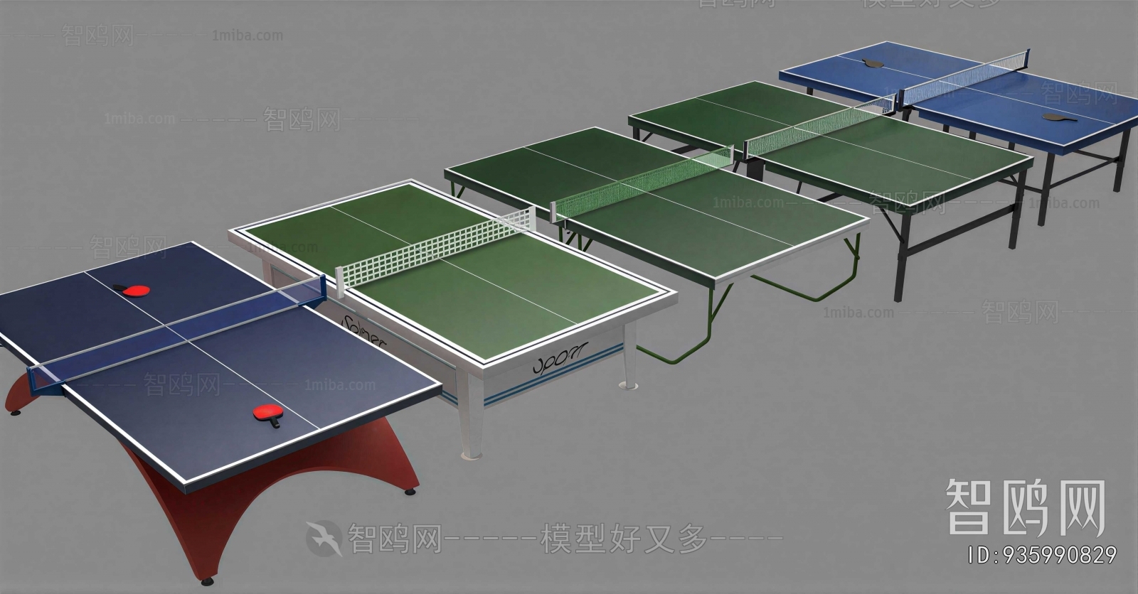 Modern Table-tennis Table