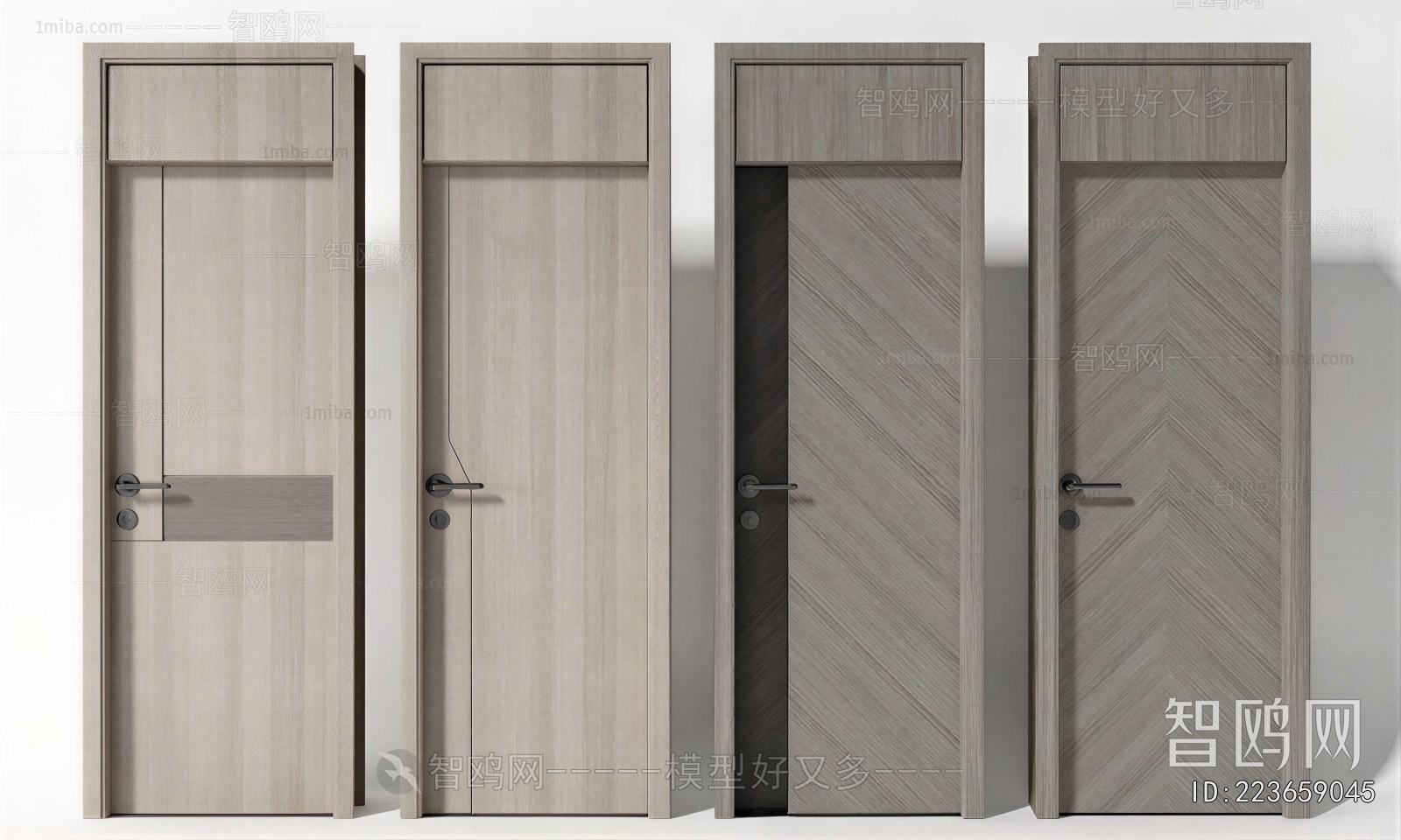 Modern Single Door
