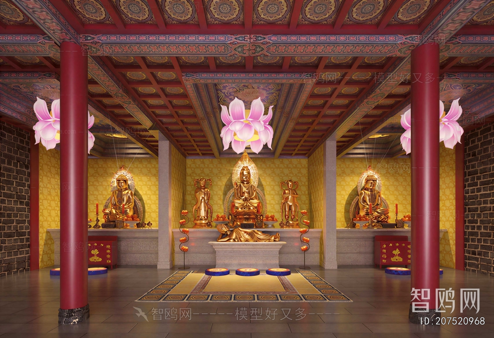 Chinese Style Buddhist Temples