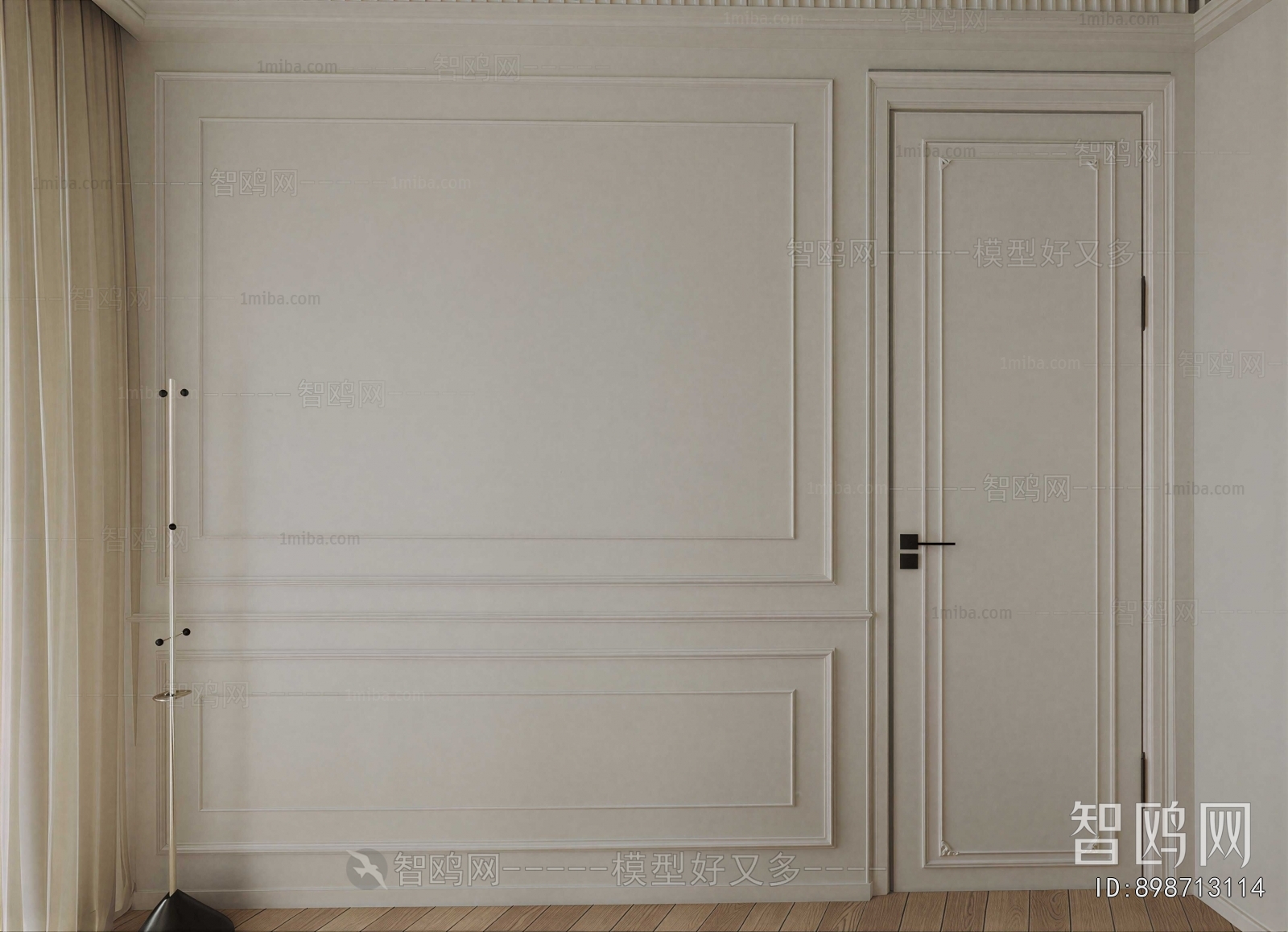 French Style TV Wall