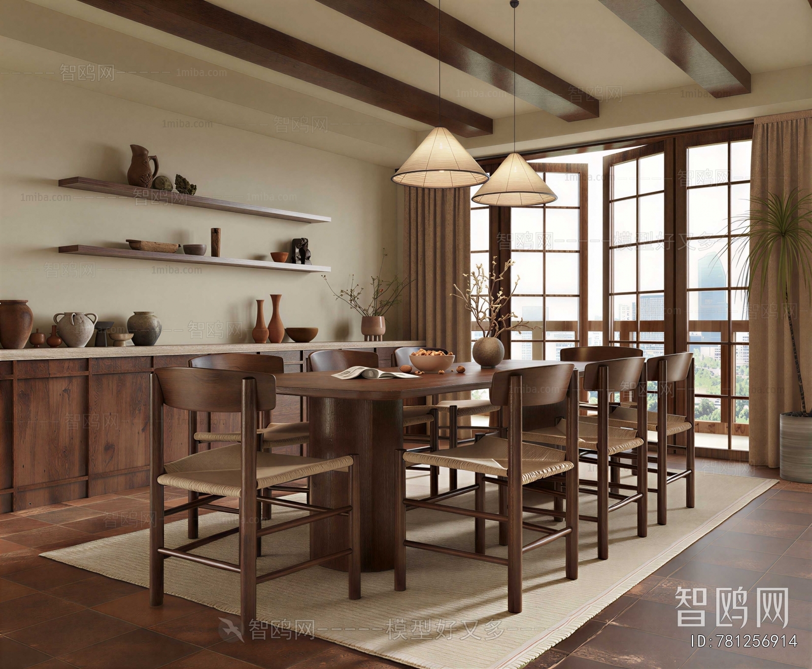 Japanese Style Dining Room