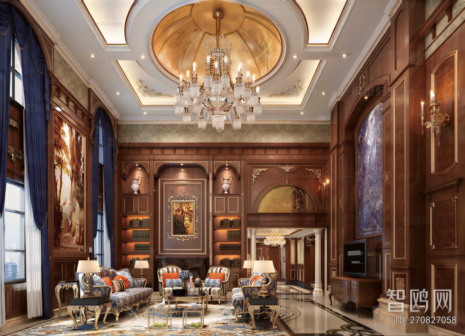 European Style A Living Room