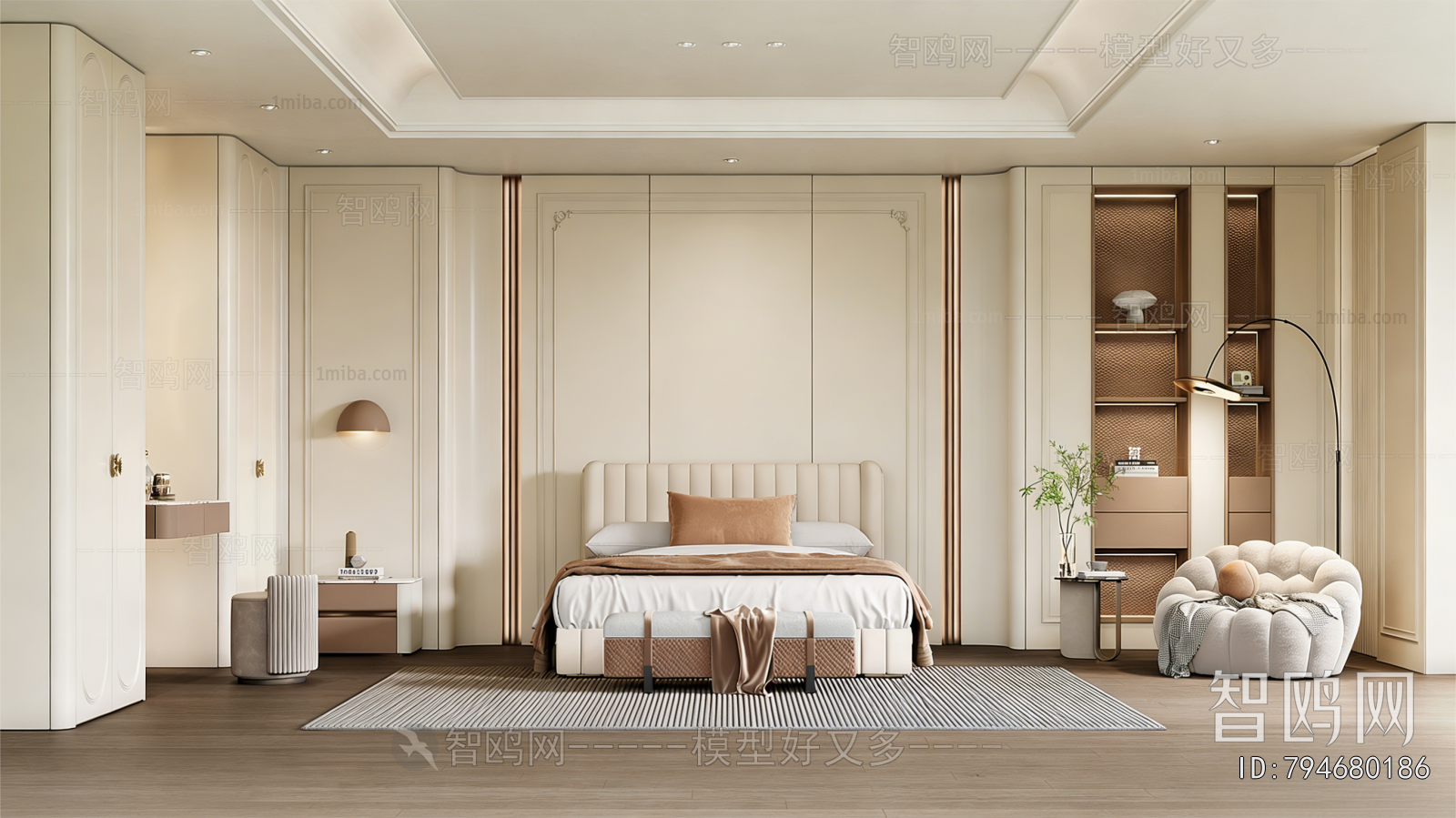 French Style Bedroom