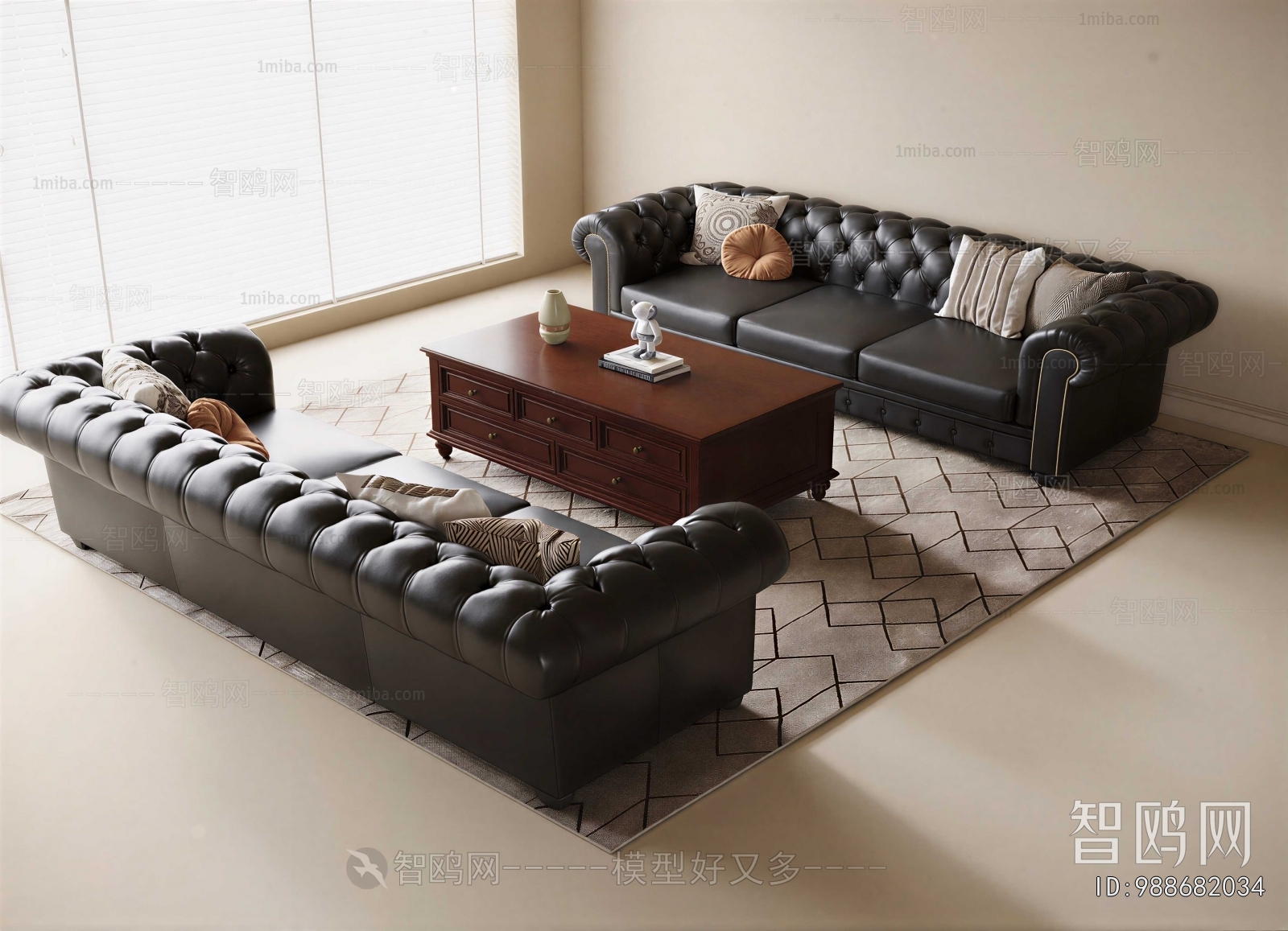 American Style Sofa Combination