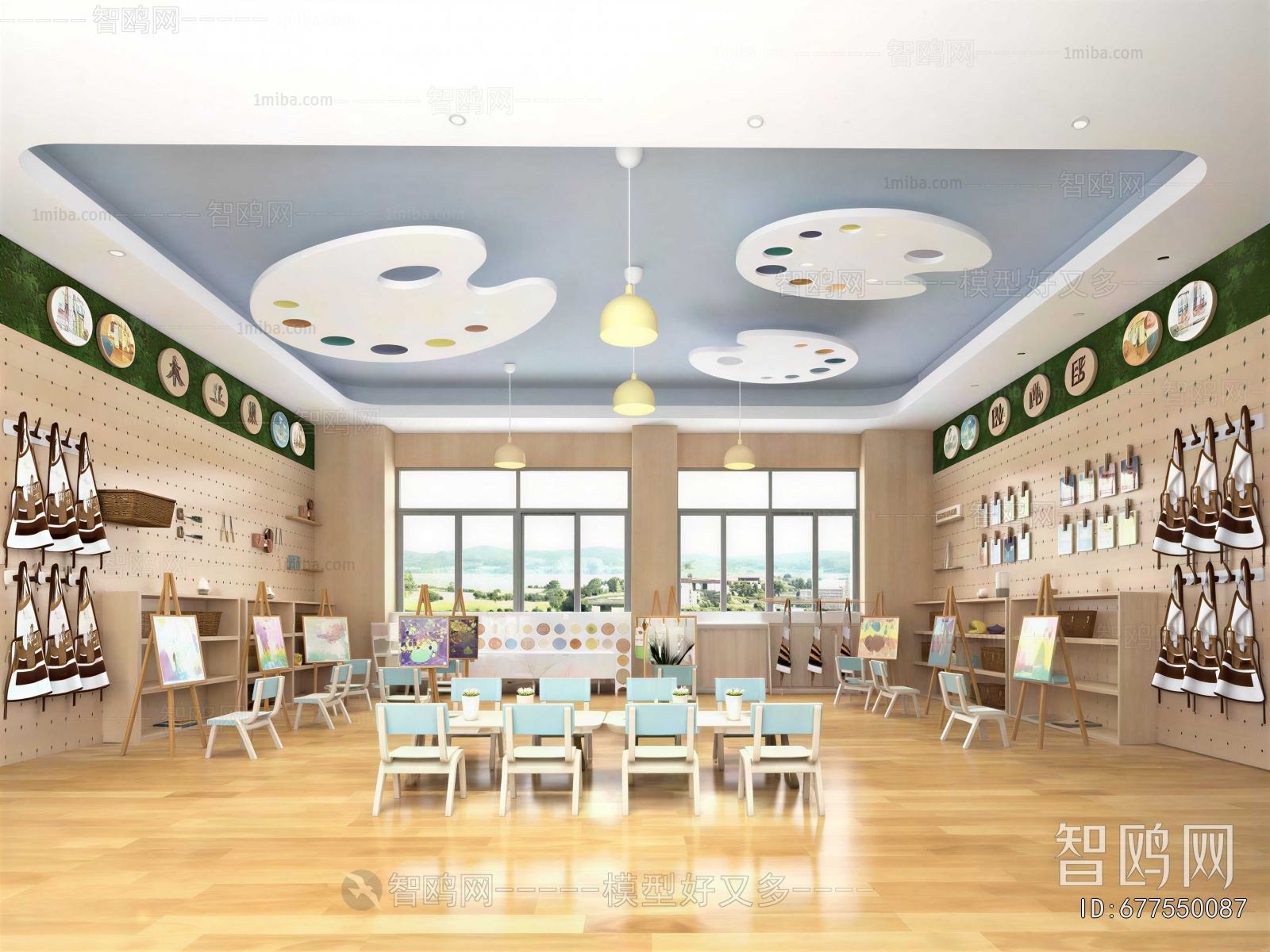 Modern Kindergarten Classrooms
