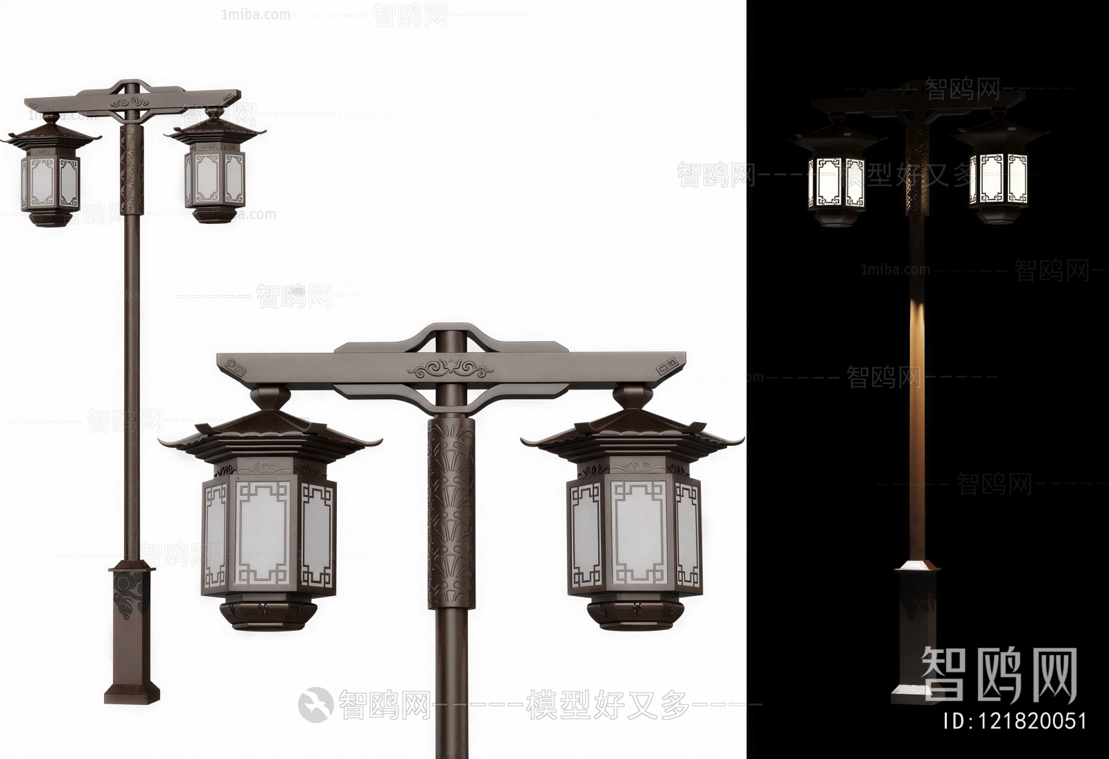 New Chinese Style Outdoor Light