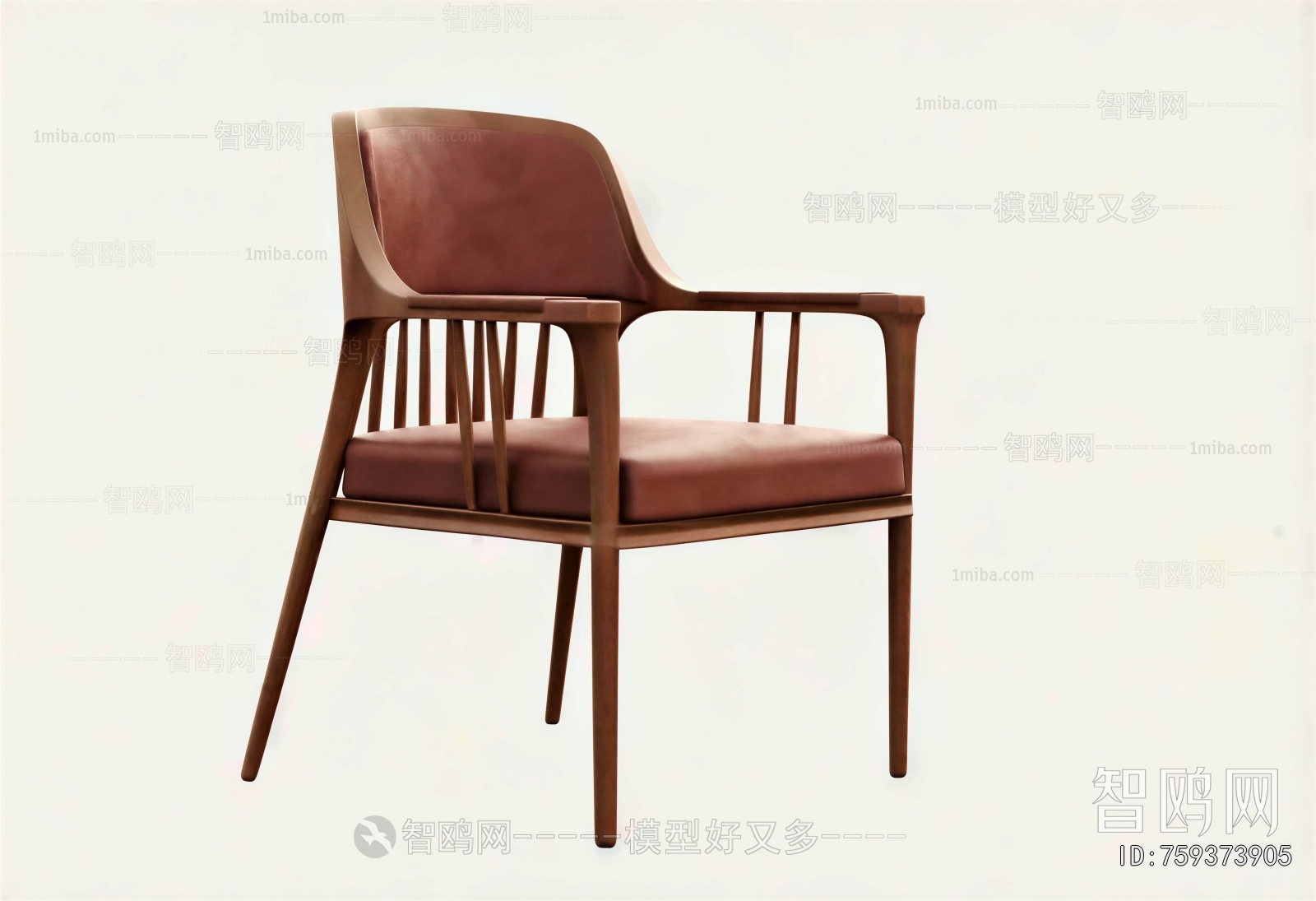 New Chinese Style Lounge Chair