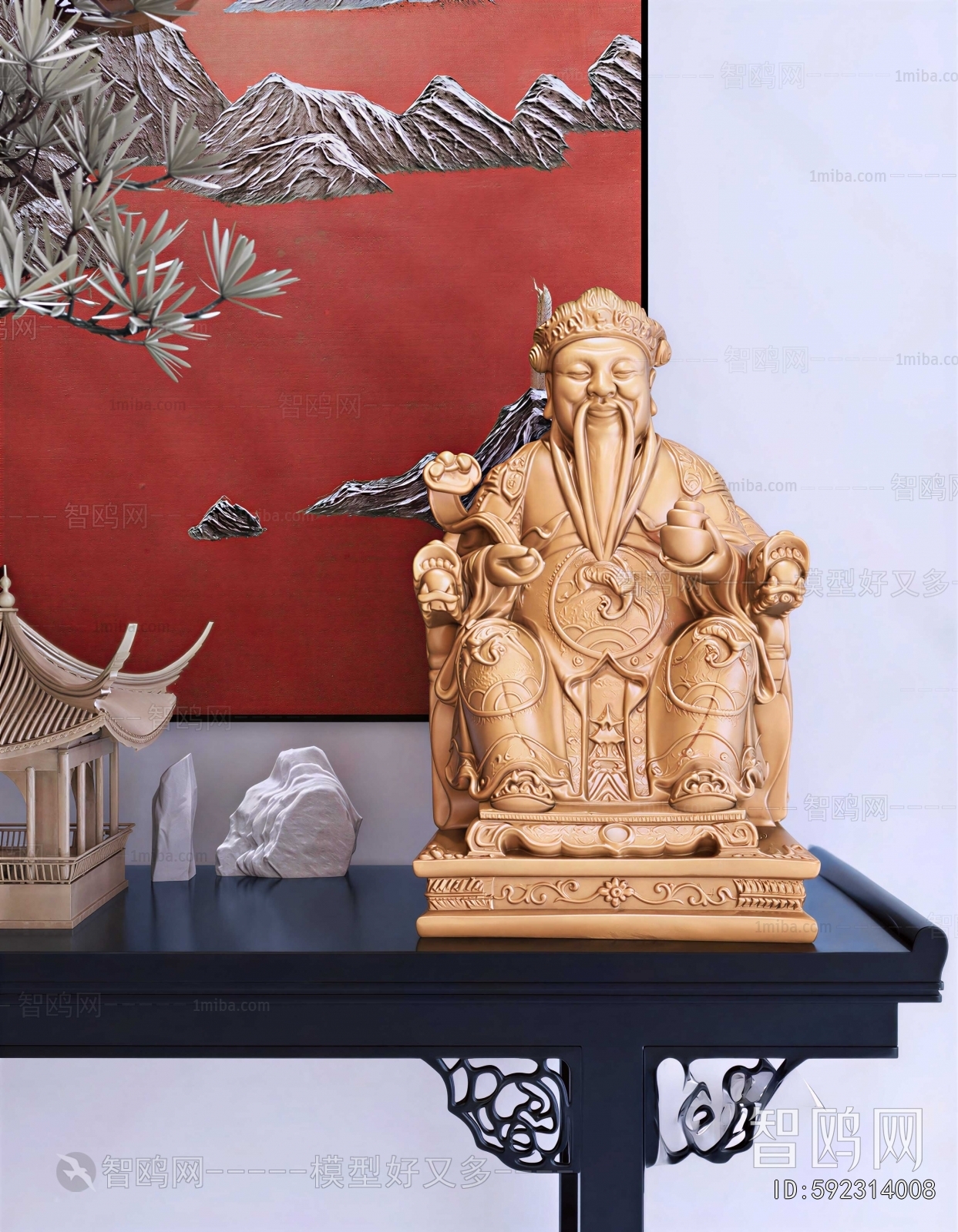 Chinese Style Sculpture