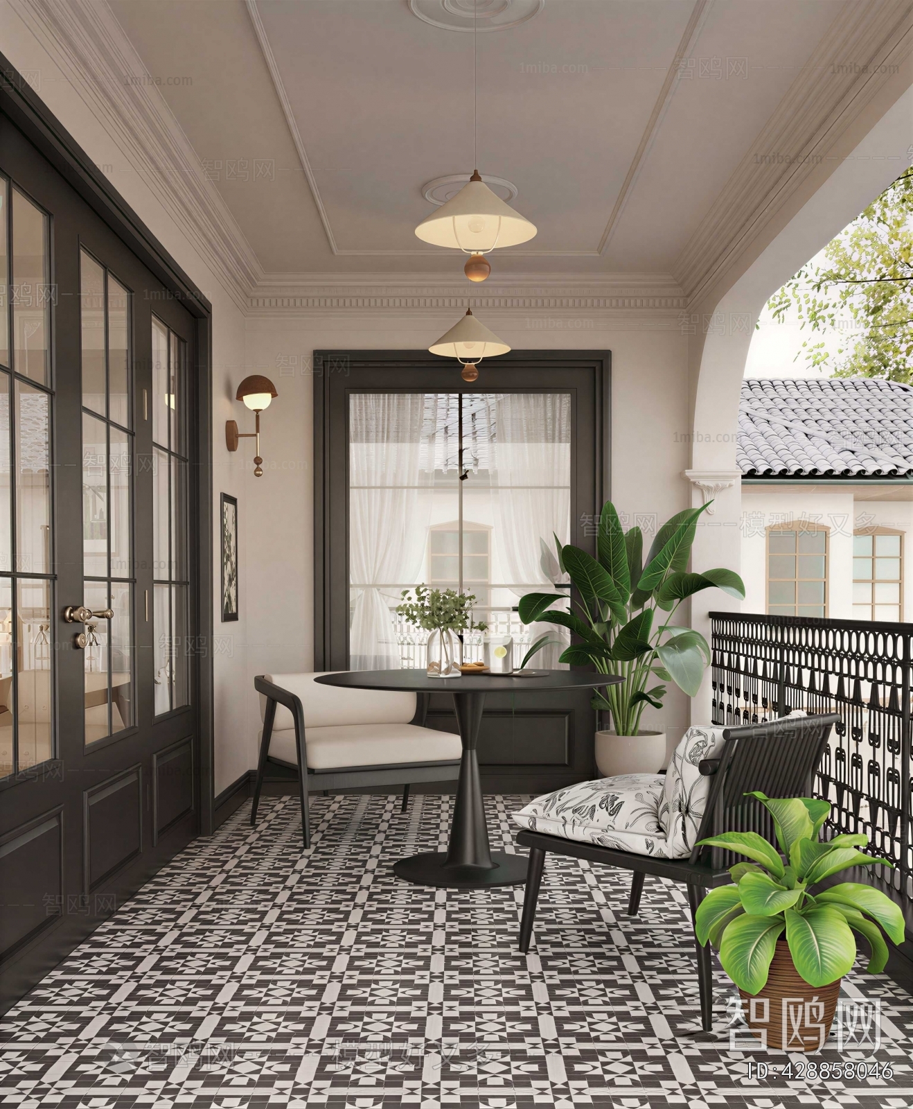 French Style Balcony