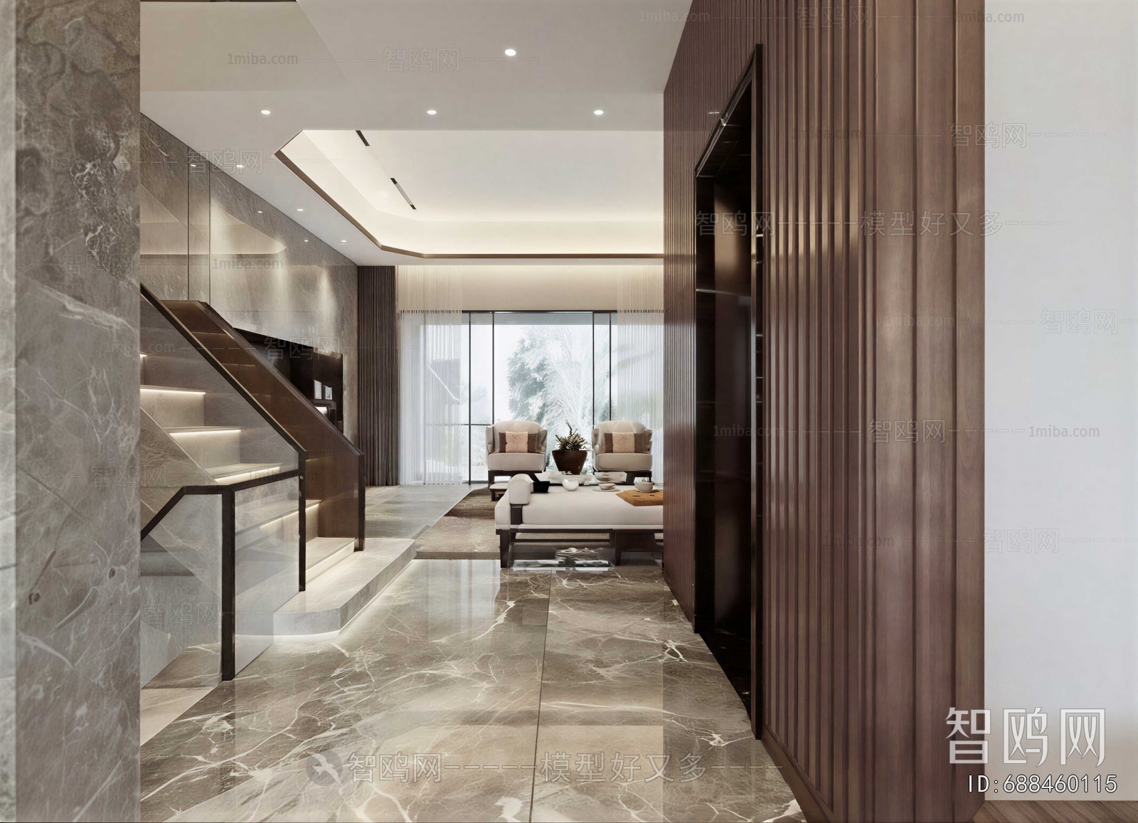 Modern Hallway
