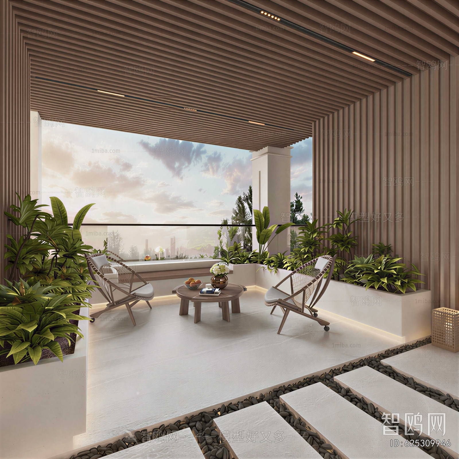 Modern Terrace