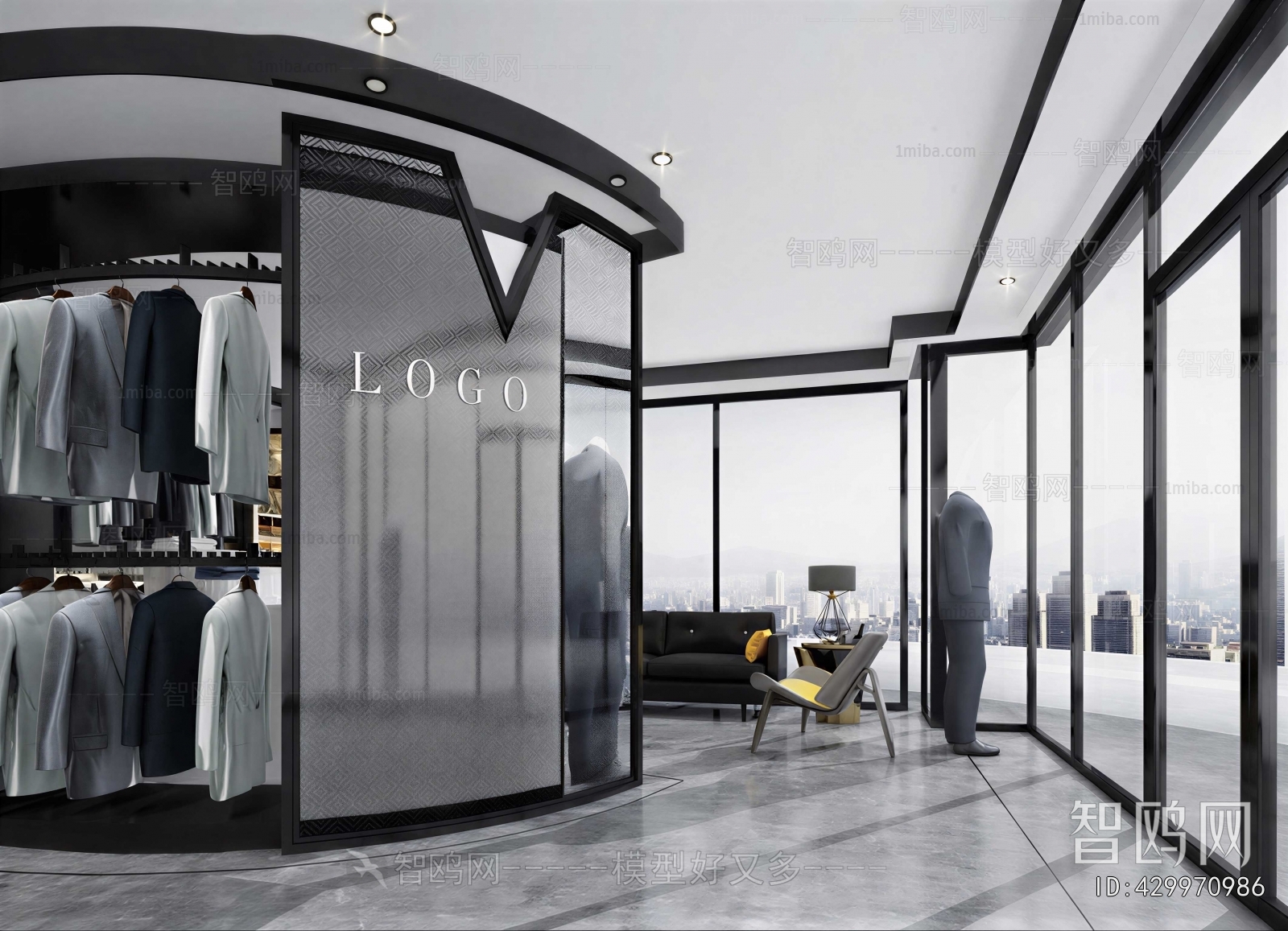 Modern Clothing Store
