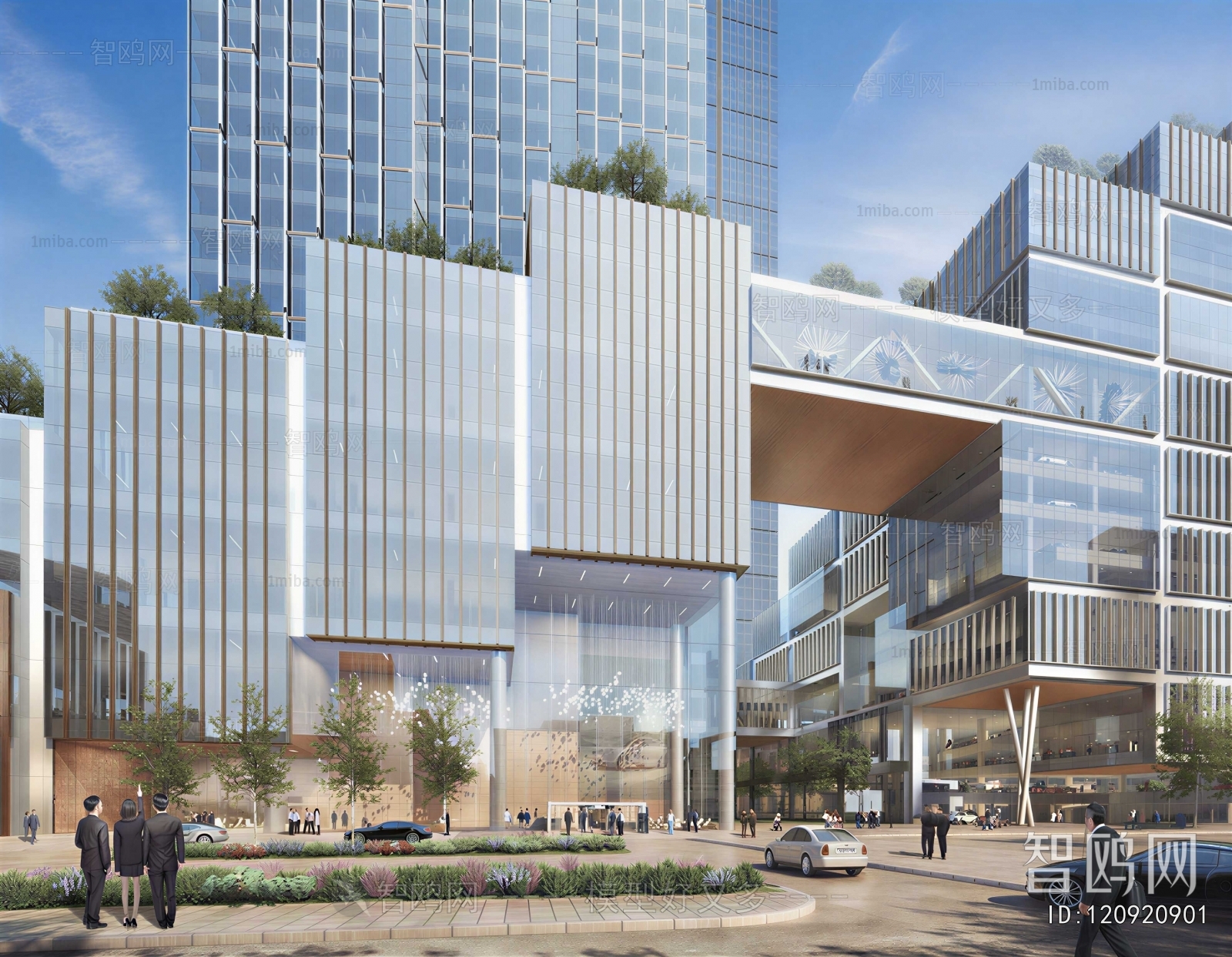 Modern Appearance Of Commercial Building