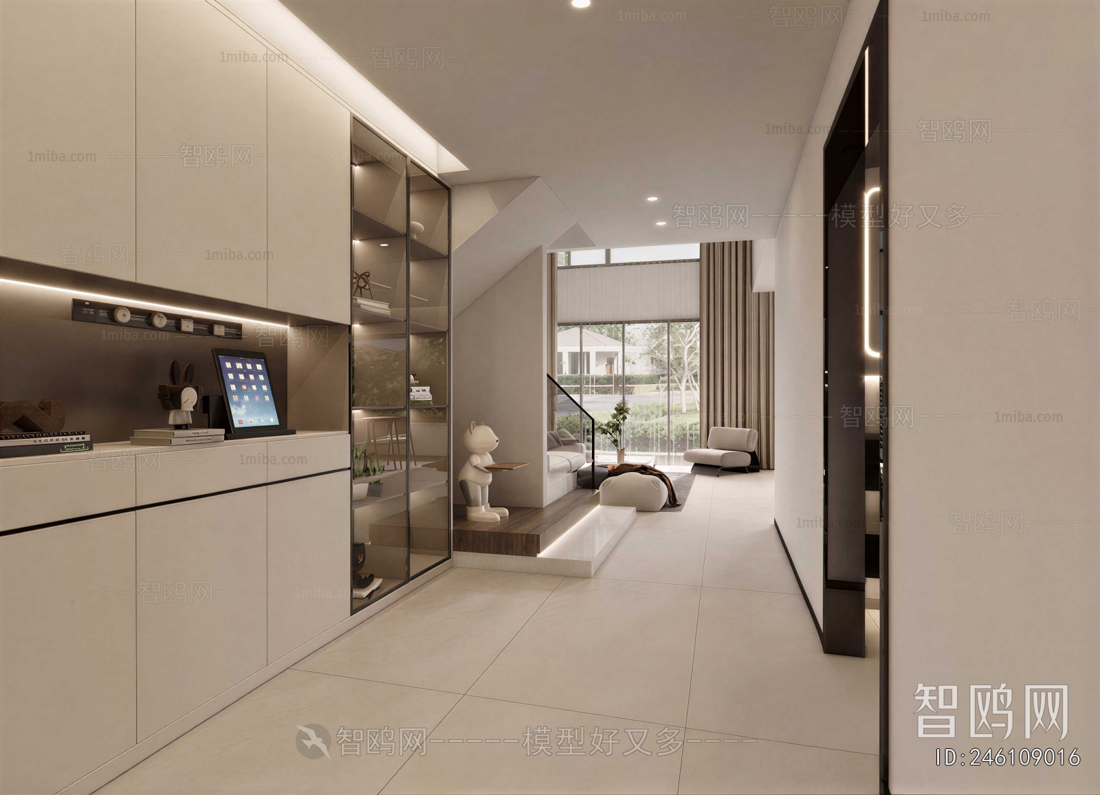 Modern Hallway