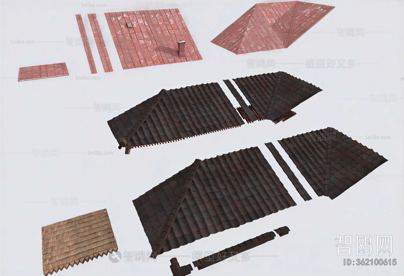 Chinese Style Building Component