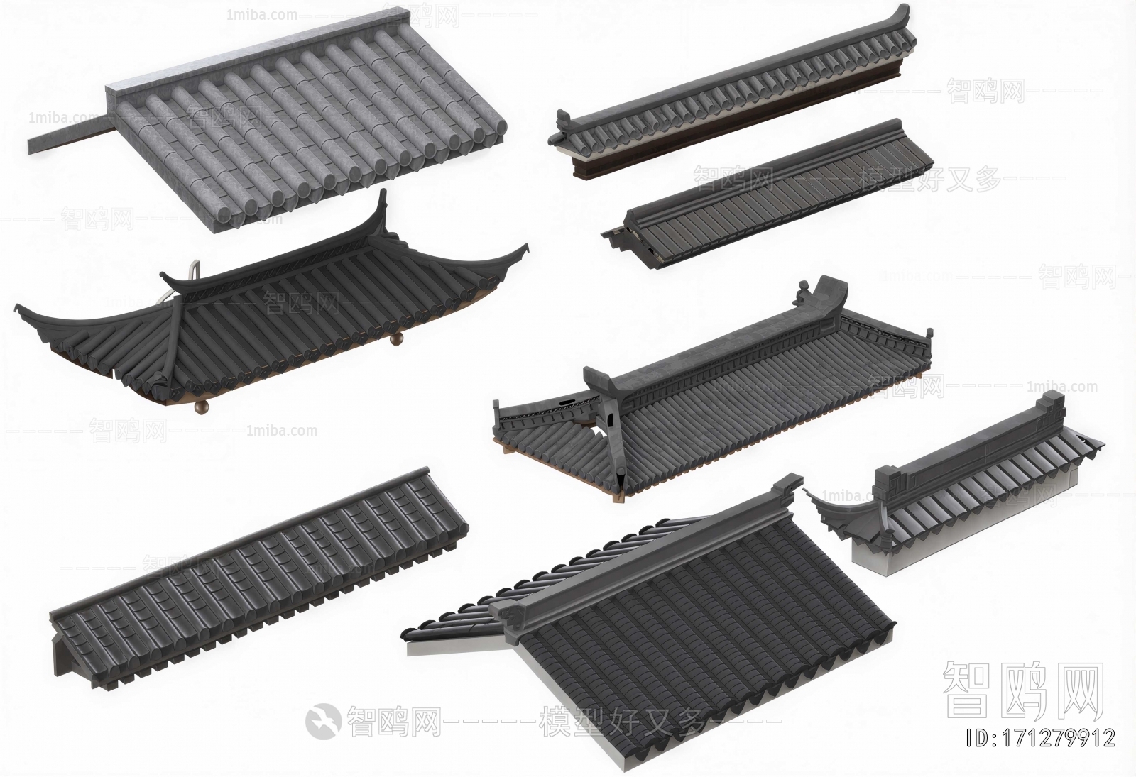 Chinese Style Building Component
