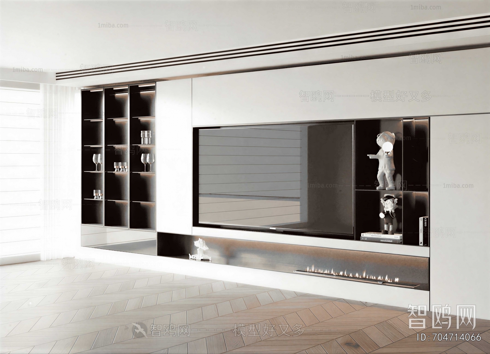 Modern TV Wall