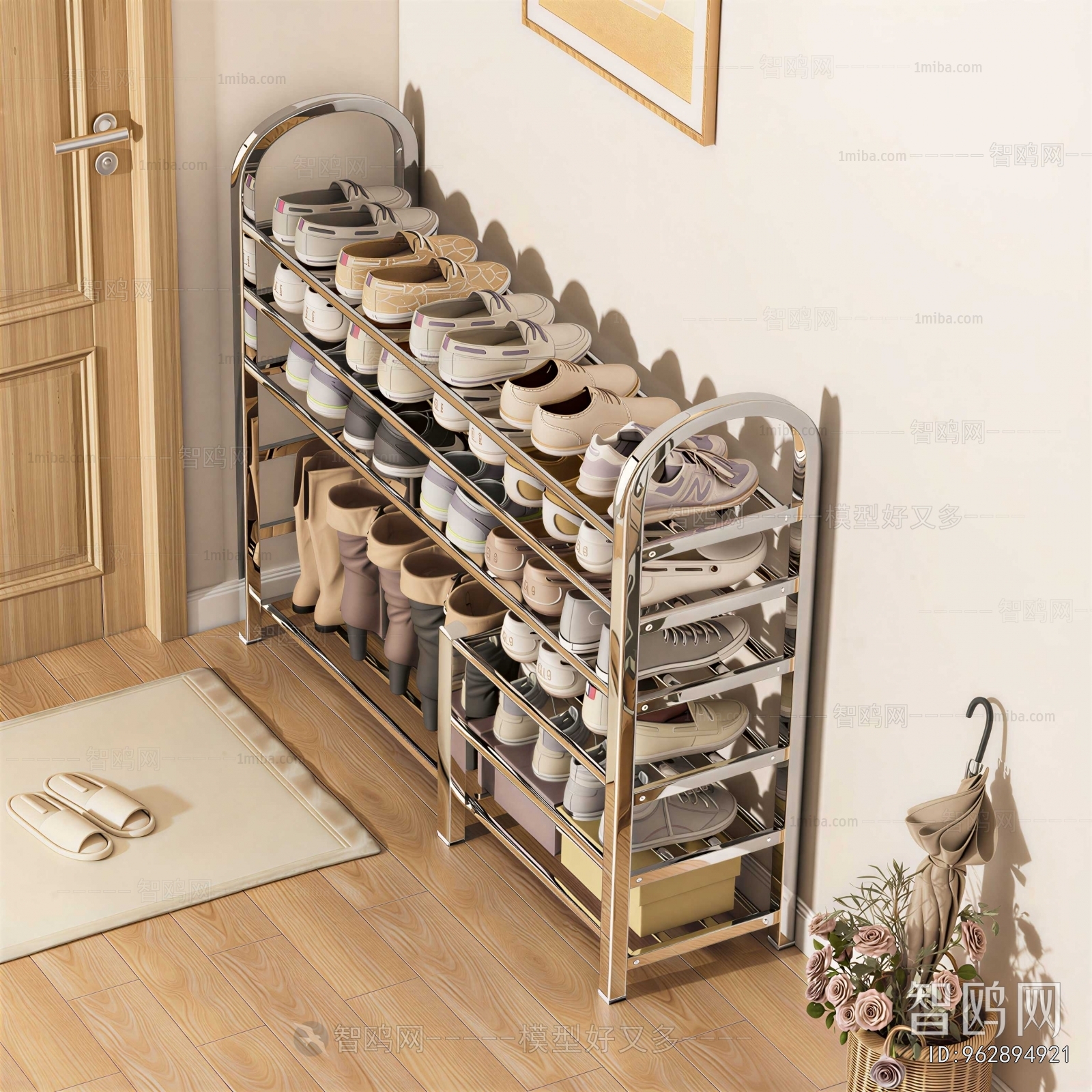 Modern Shoe Cabinet