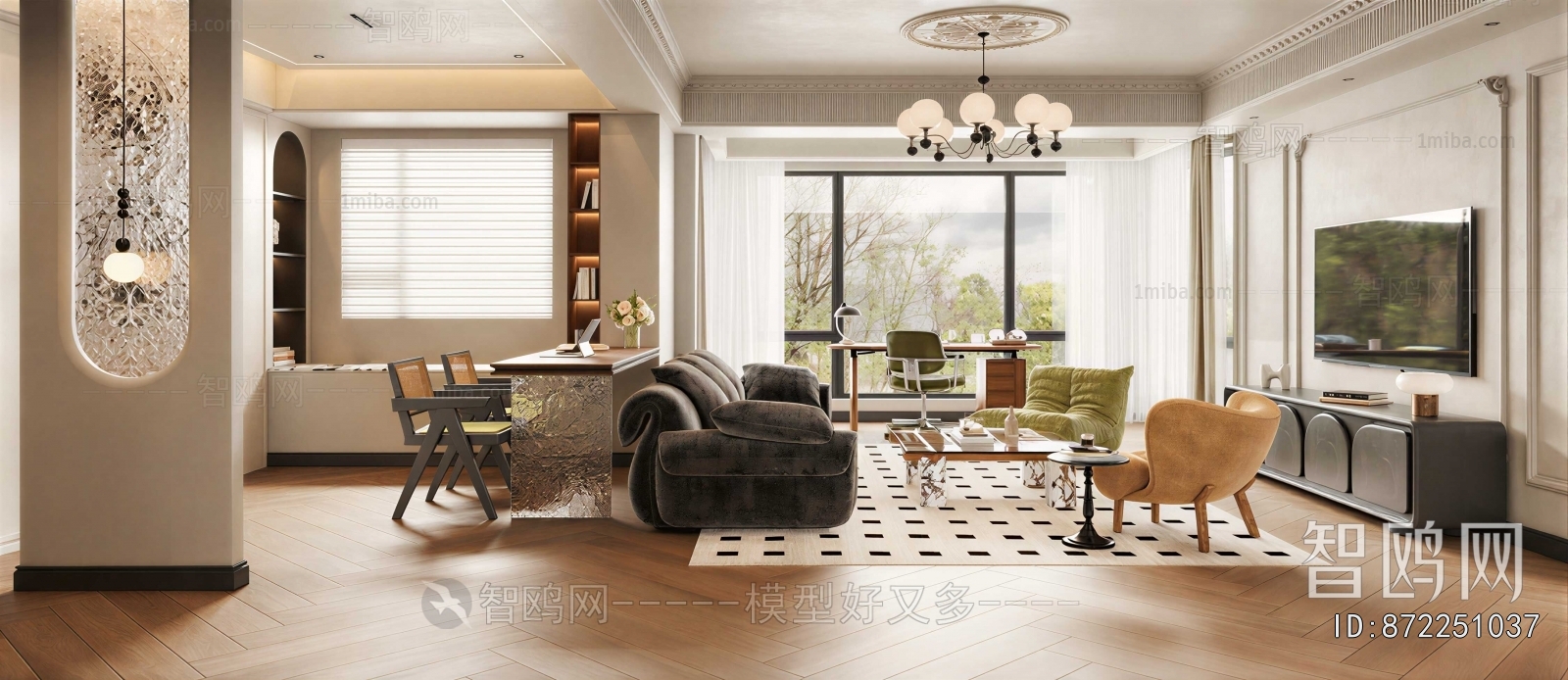 French Style A Living Room