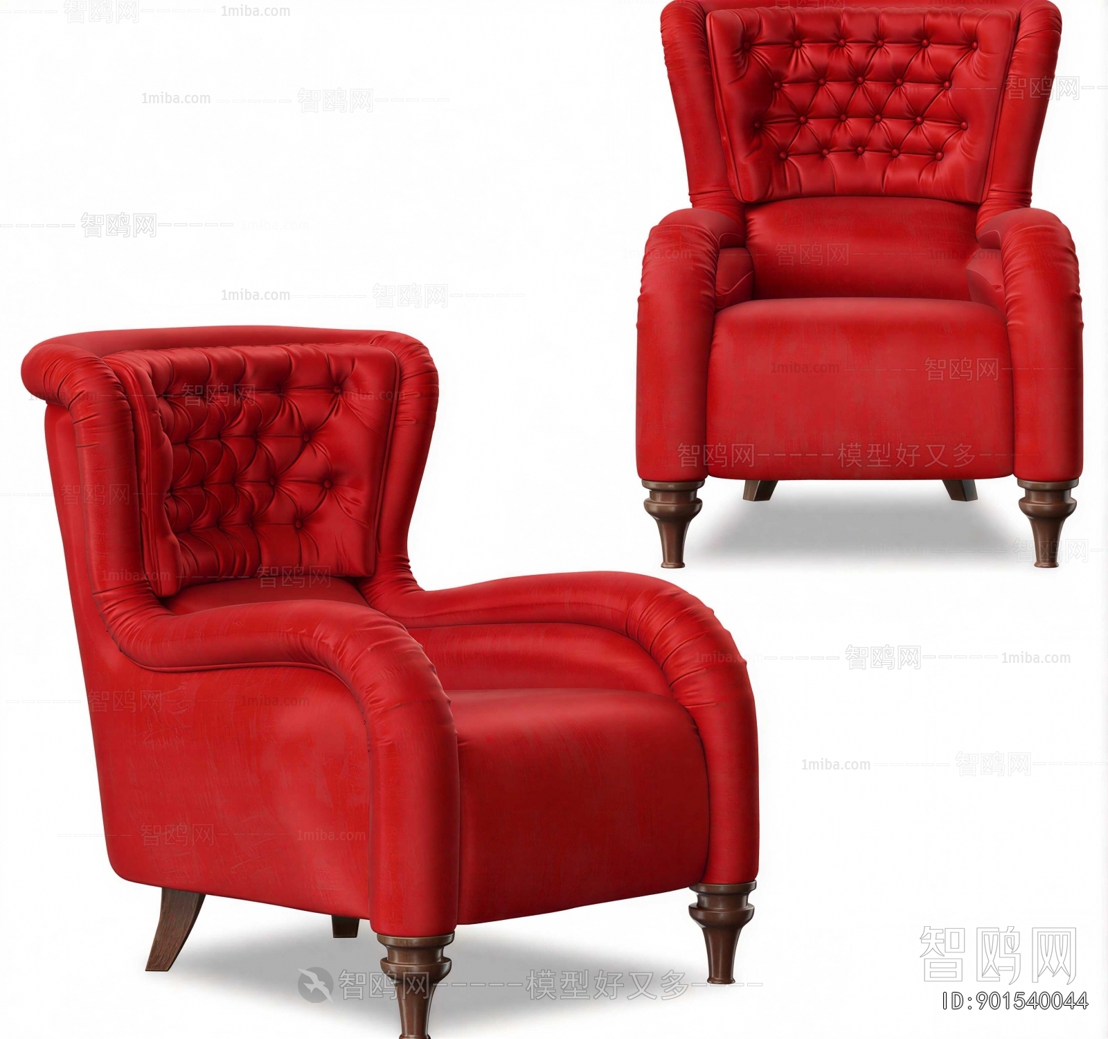 Retro Style Single Sofa
