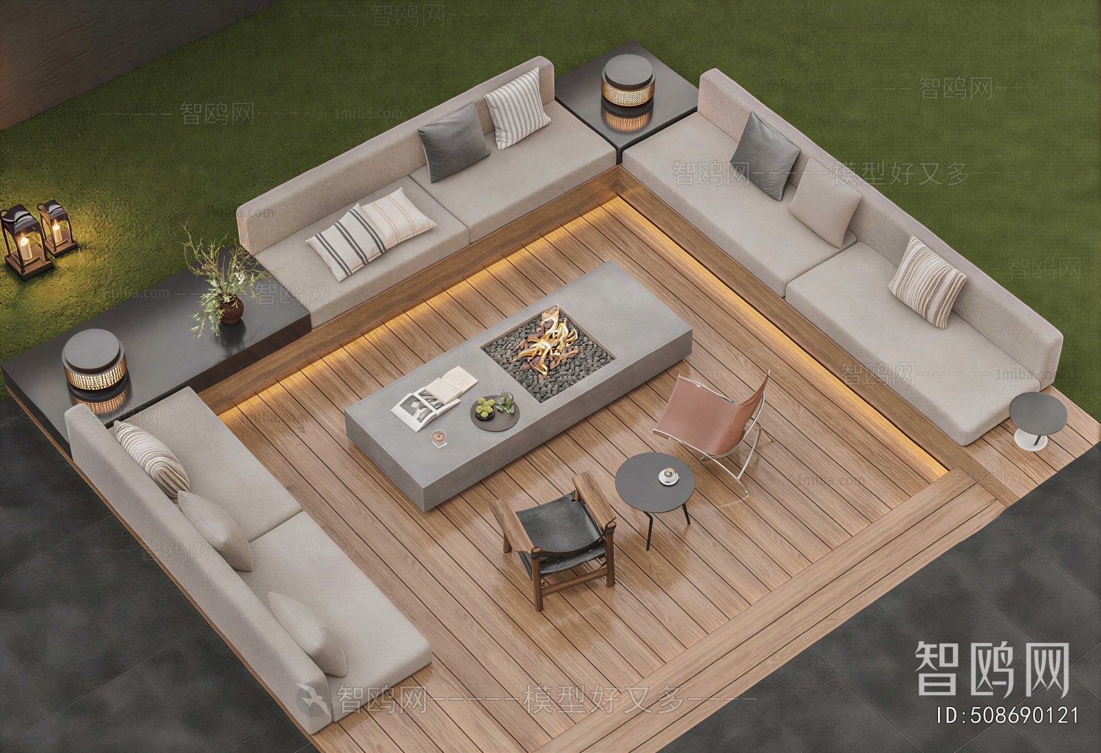 Modern Outdoor Sofa