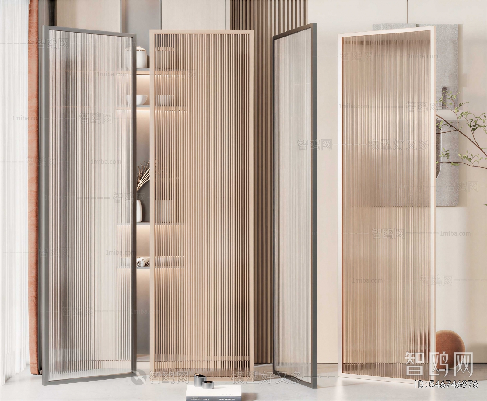 Modern Glass Screen Partition