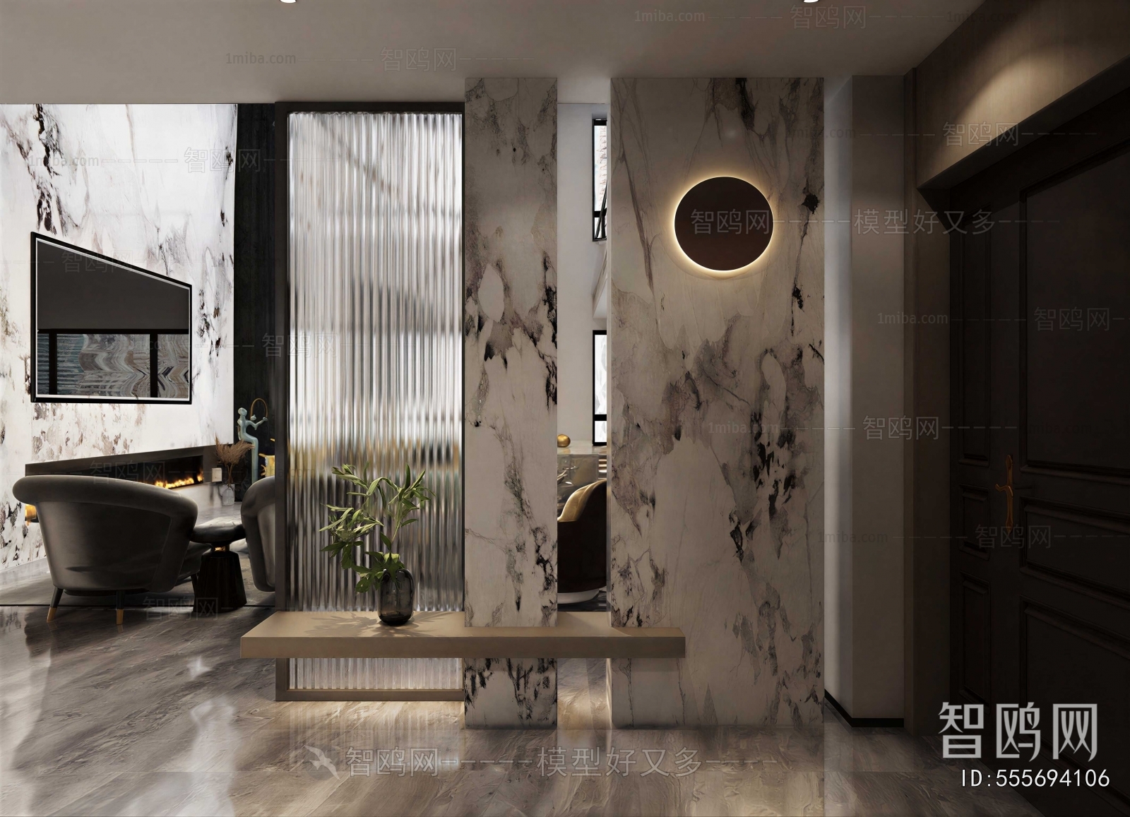 Modern Hallway