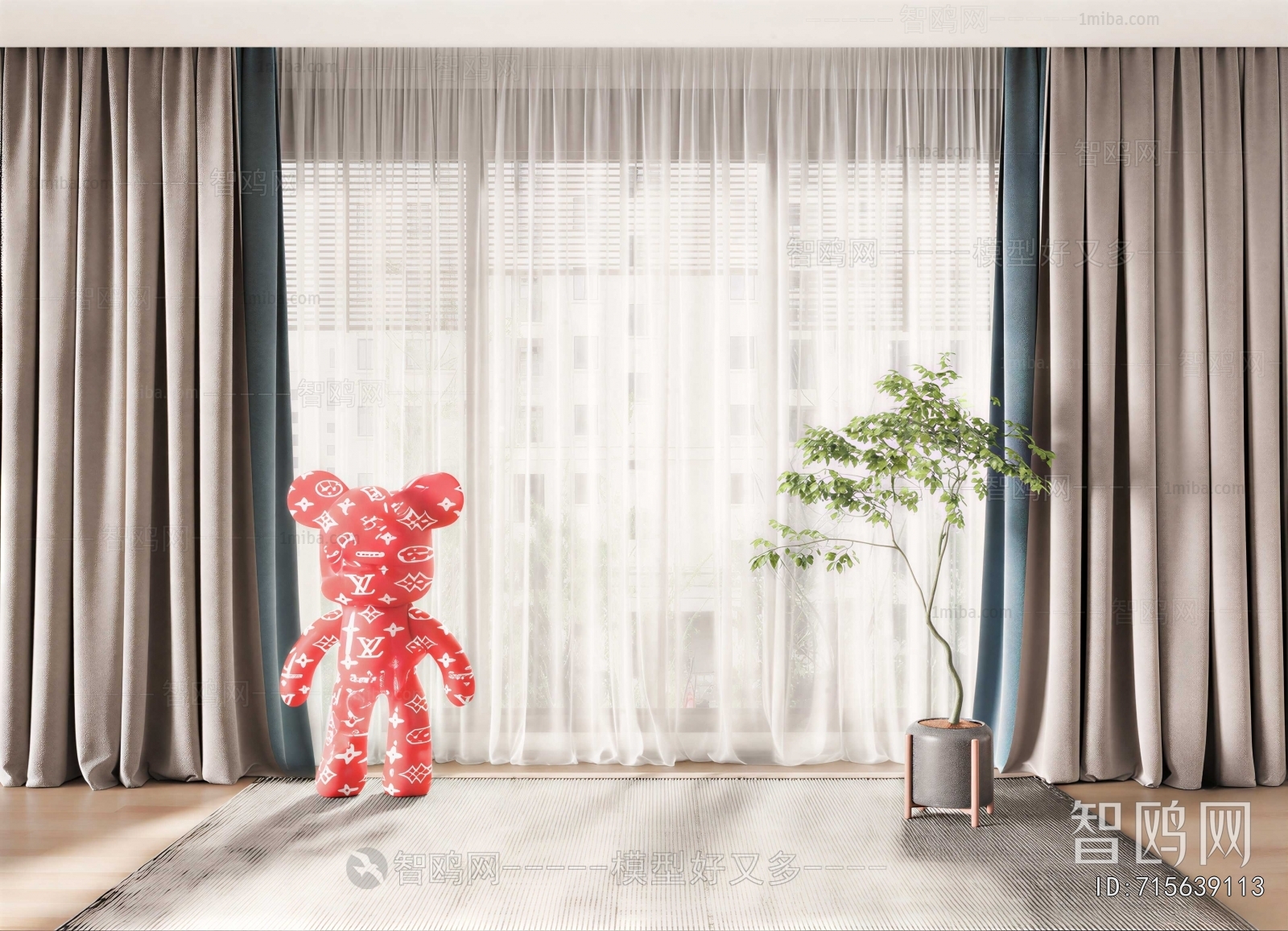 Modern The Curtain
