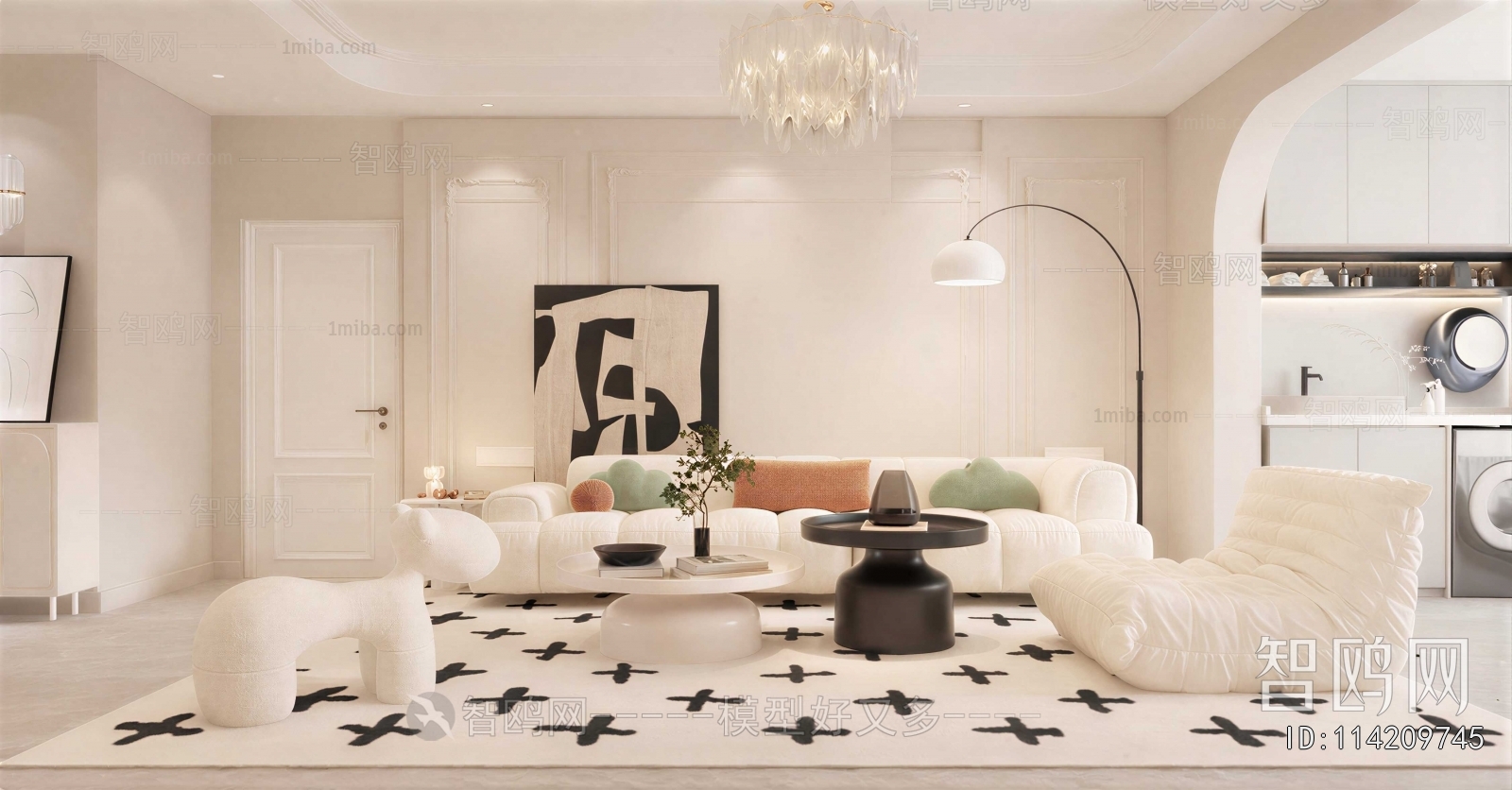 French Style A Living Room