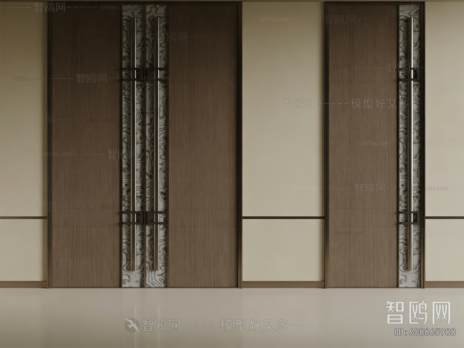 Modern Double Door