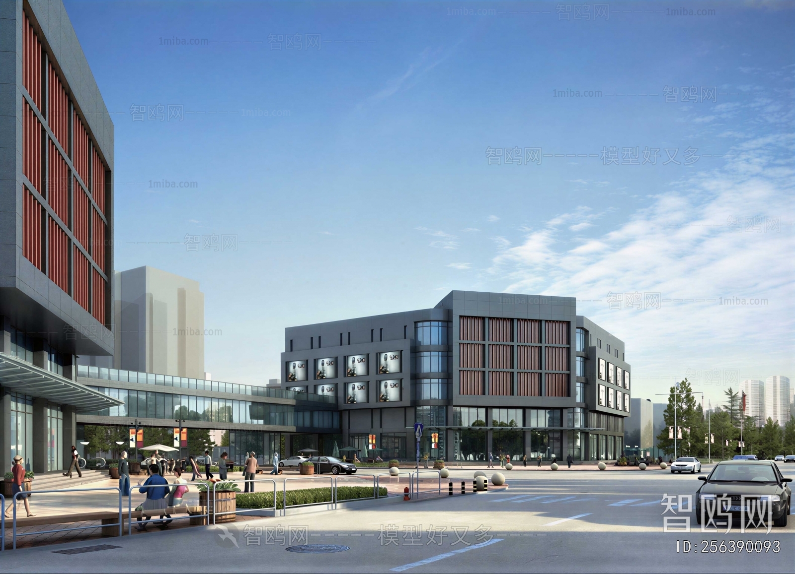 Modern Appearance Of Commercial Building