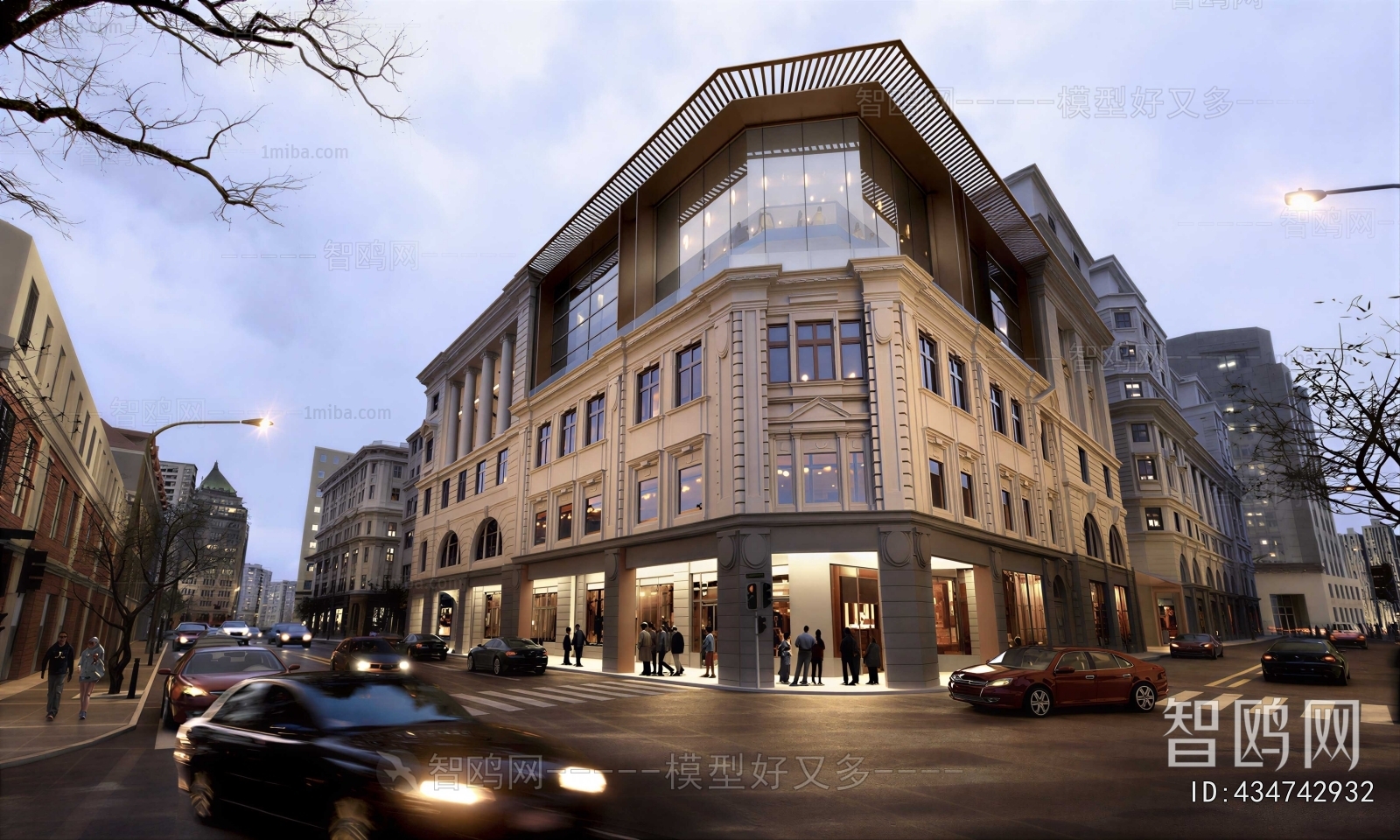 New Classical Style Commercial Street