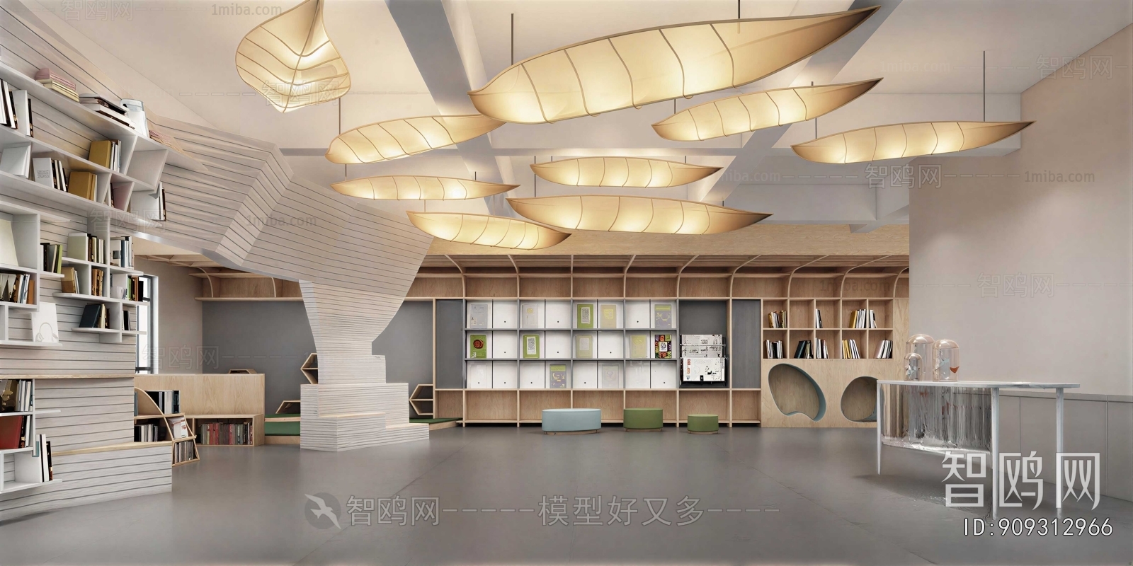 Modern Bookstore Book Bar