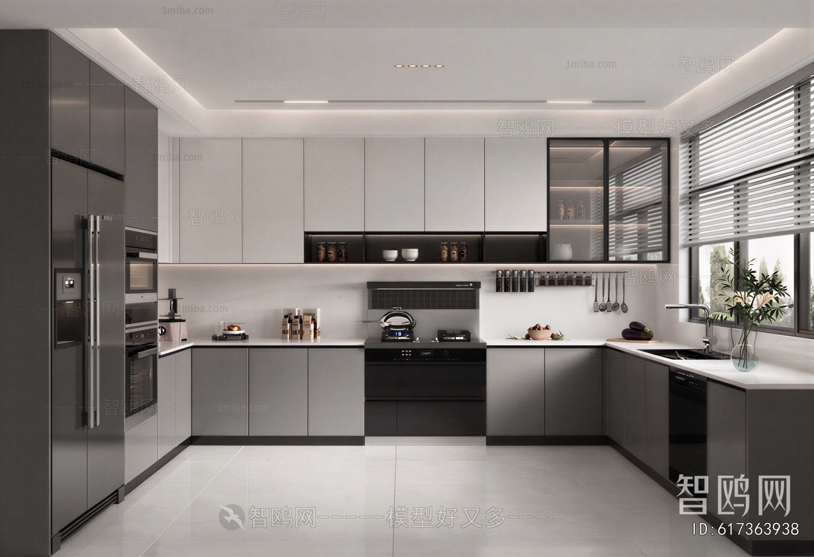 Modern The Kitchen