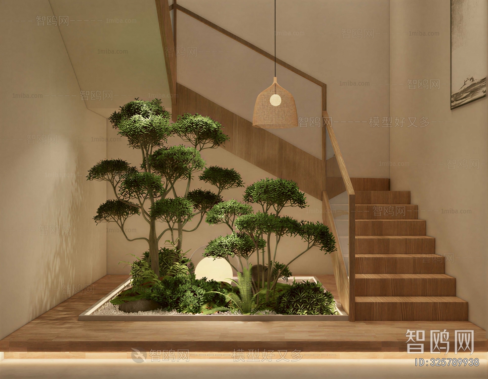 New Chinese Style Stairwell