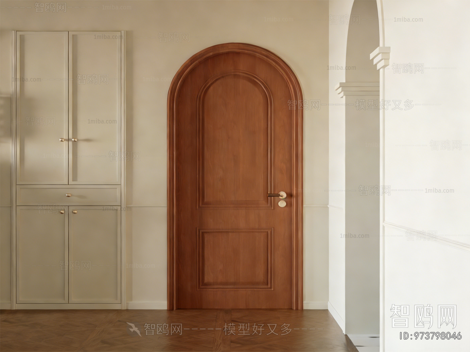 French Style Single Door