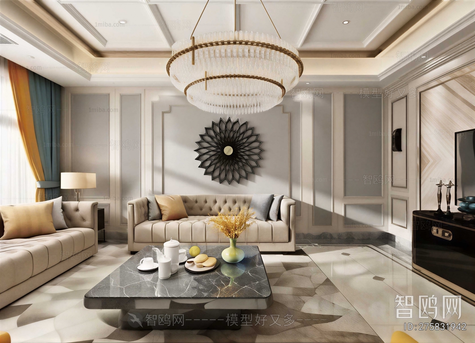 New Classical Style A Living Room