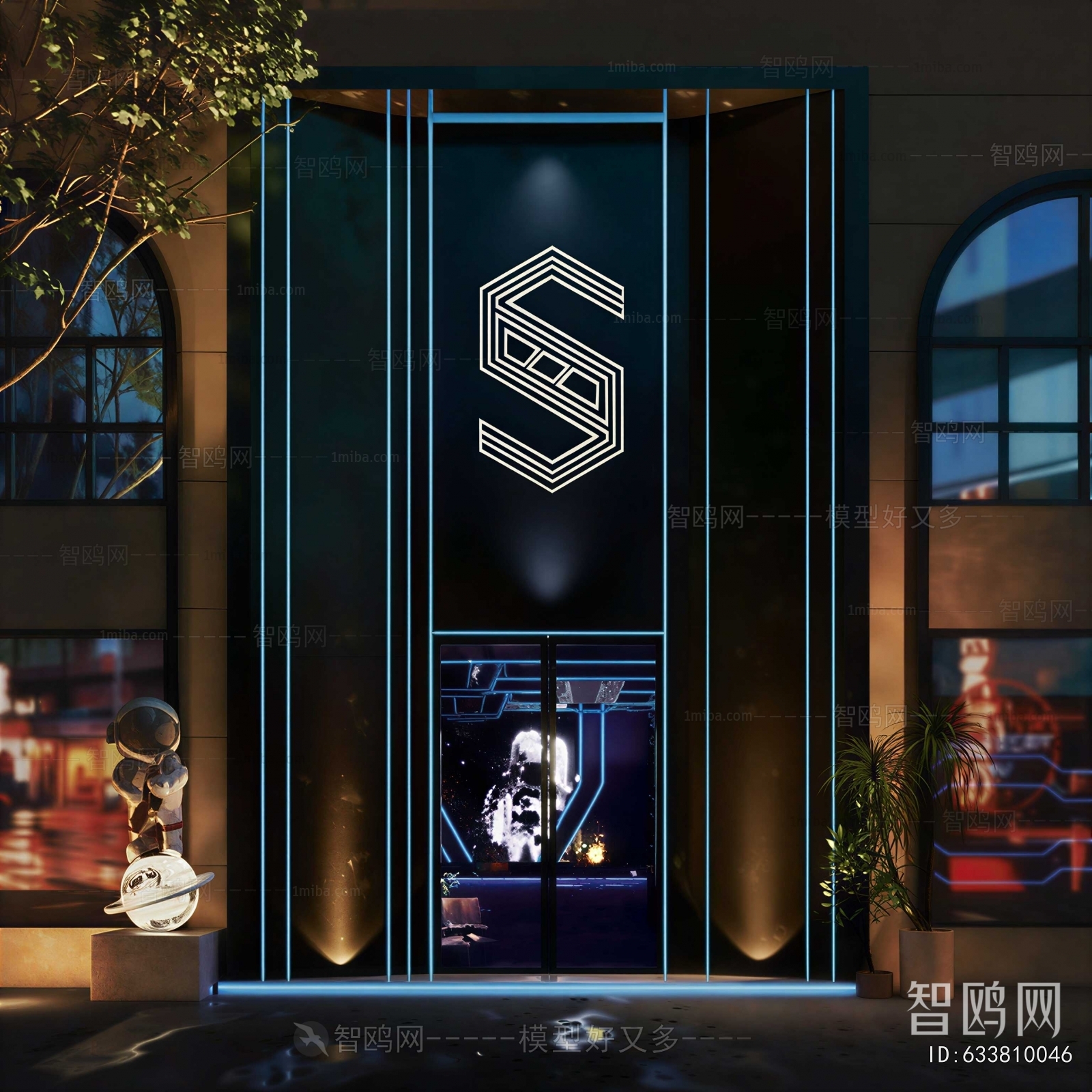 Modern Facade Element