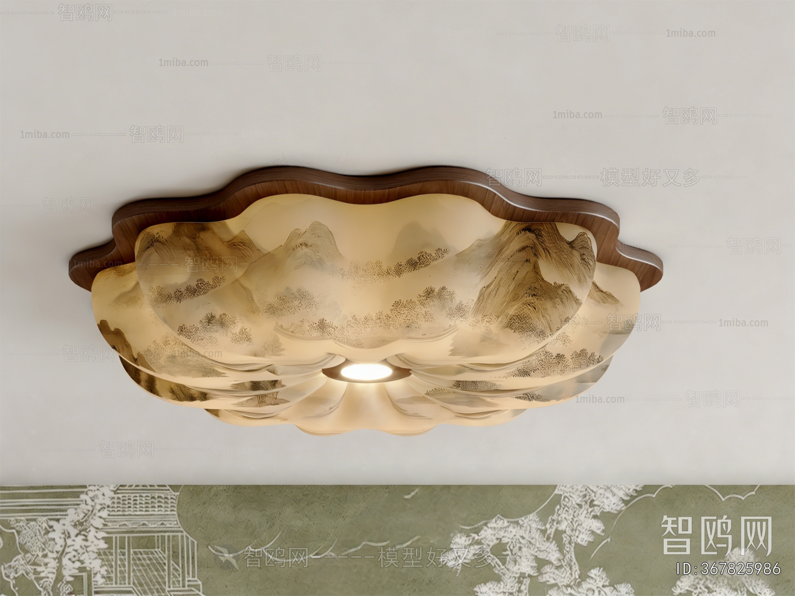 New Chinese Style Ceiling Ceiling Lamp