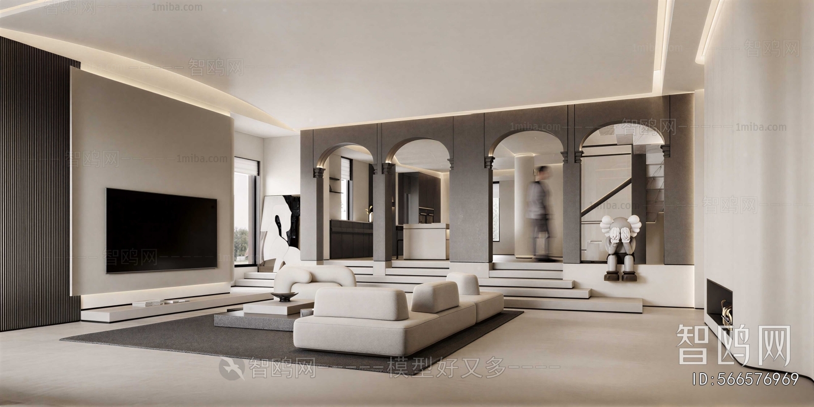 Modern A Living Room