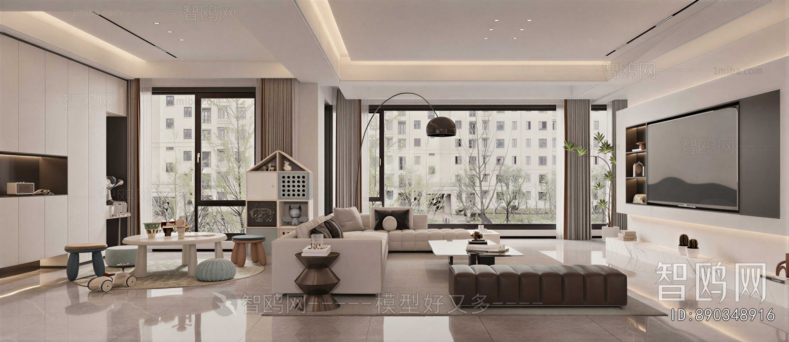 Modern A Living Room