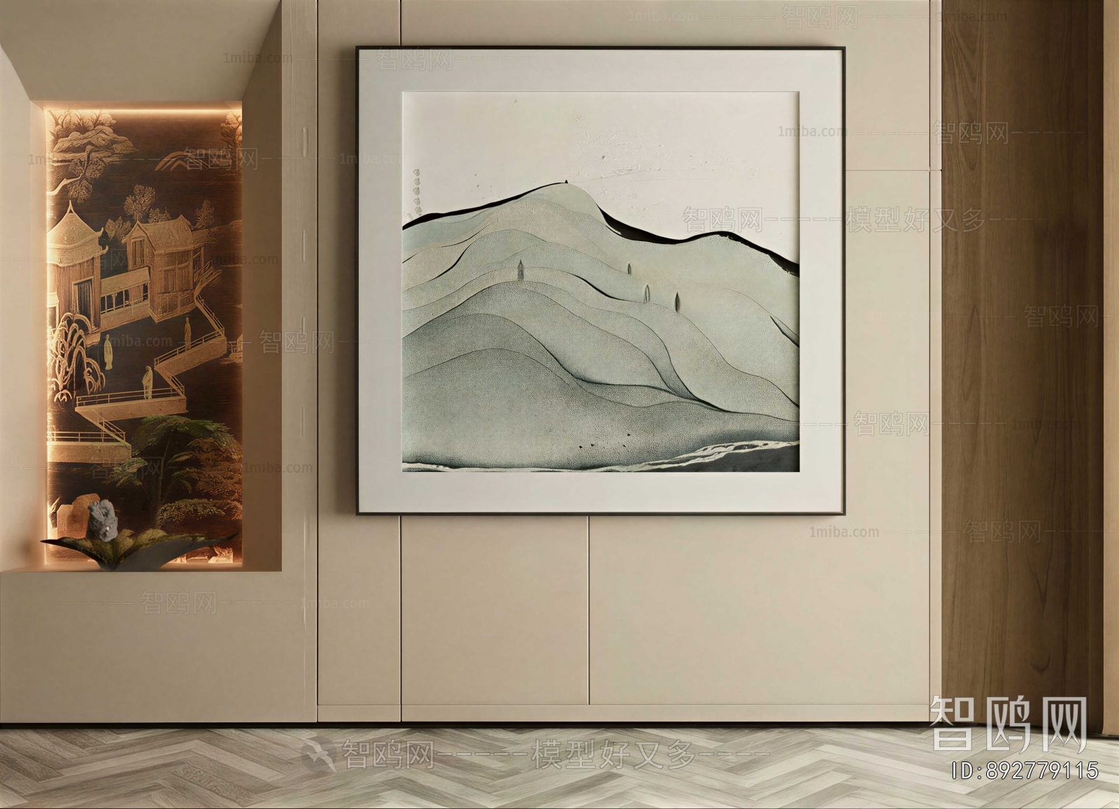 New Chinese Style Painting