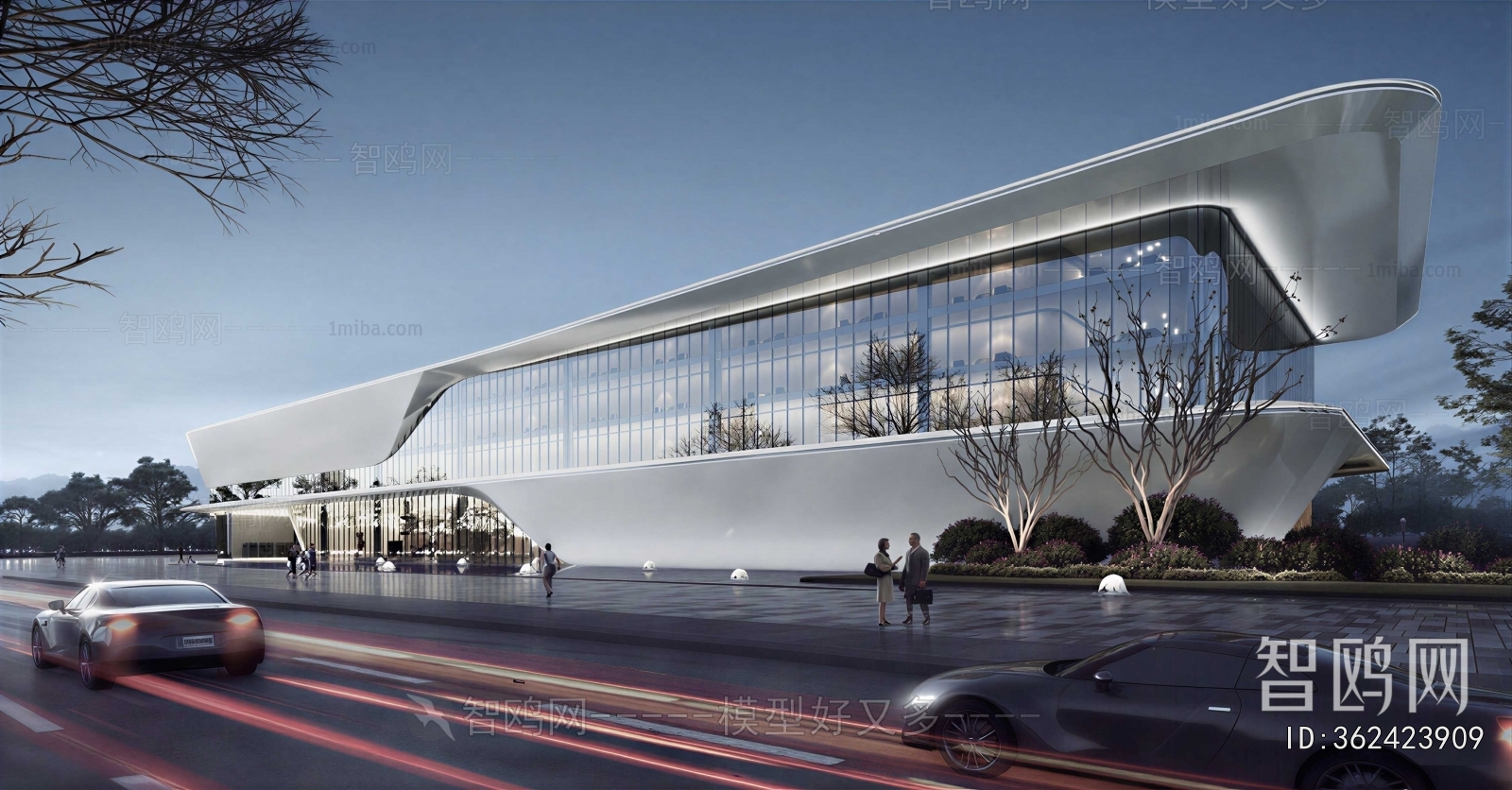 Modern Appearance Of Commercial Building