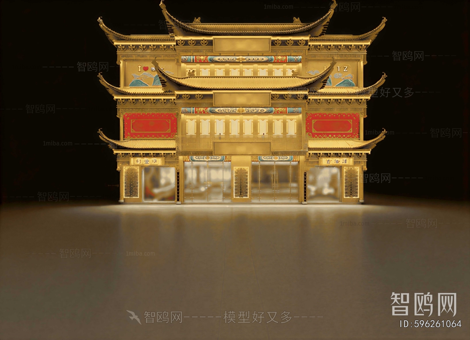 New Chinese Style Facade Element