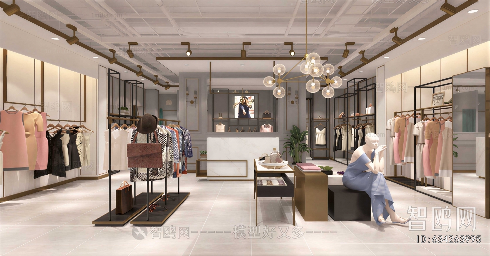 Modern Clothing Store