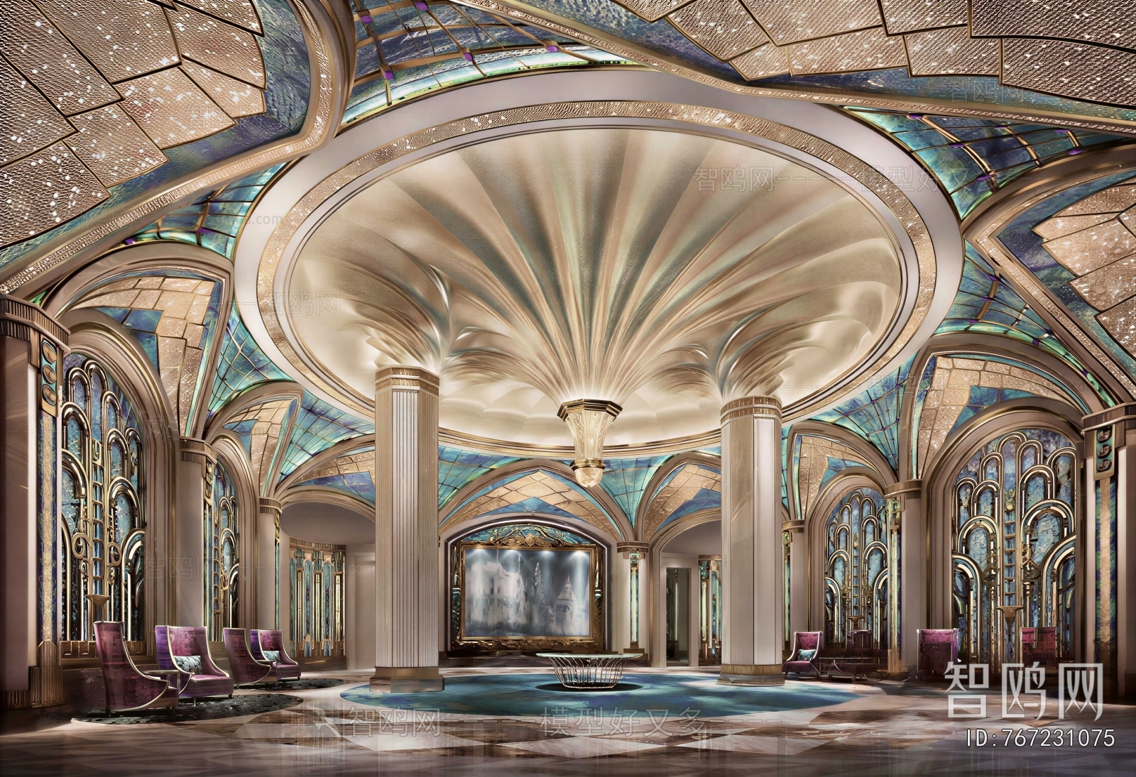 European Style Lobby Hall
