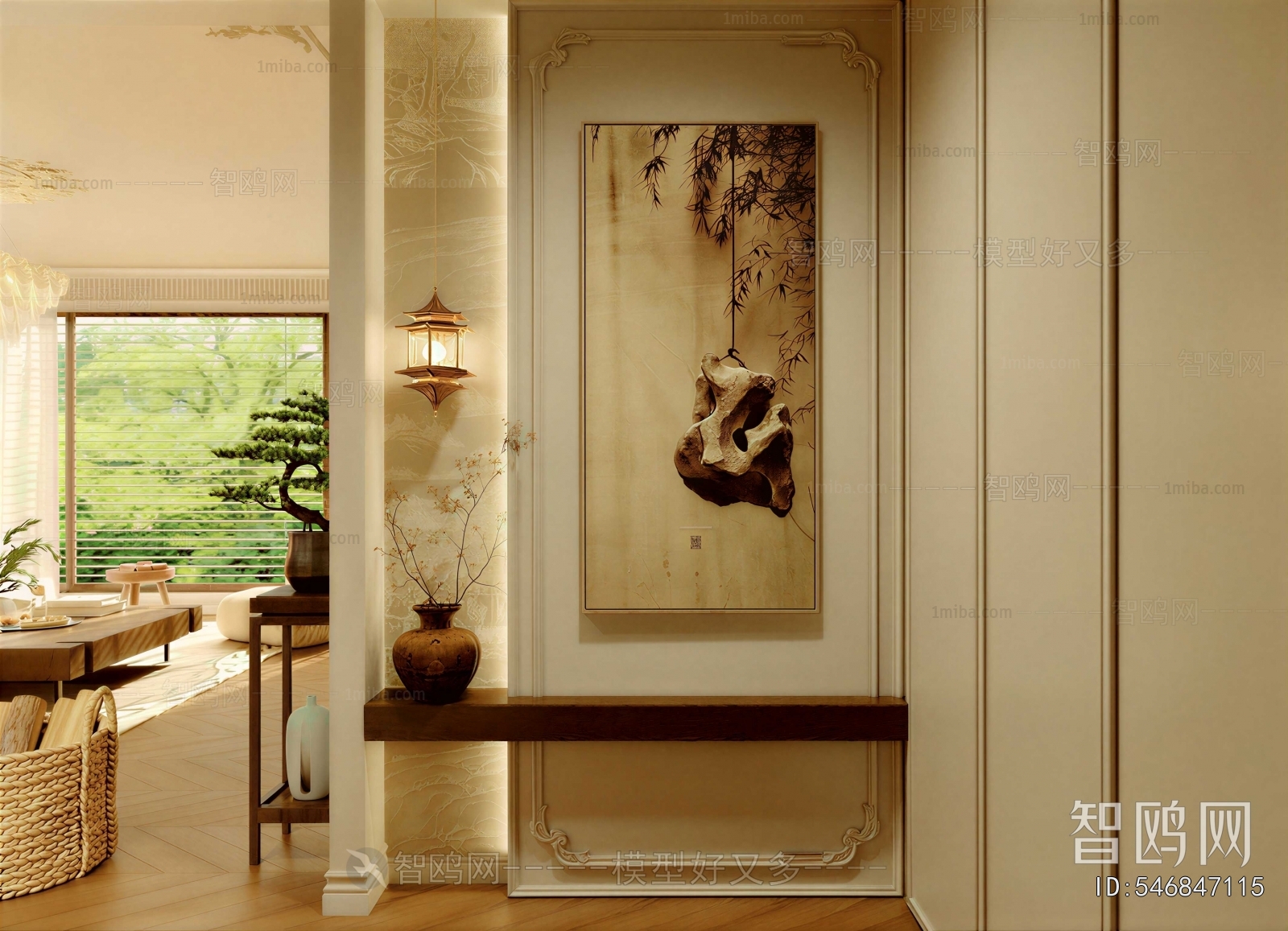 New Chinese Style Hallway